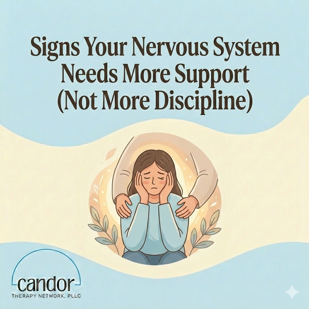 Signs Your Nervous System Needs More Support (Not More Discipline)