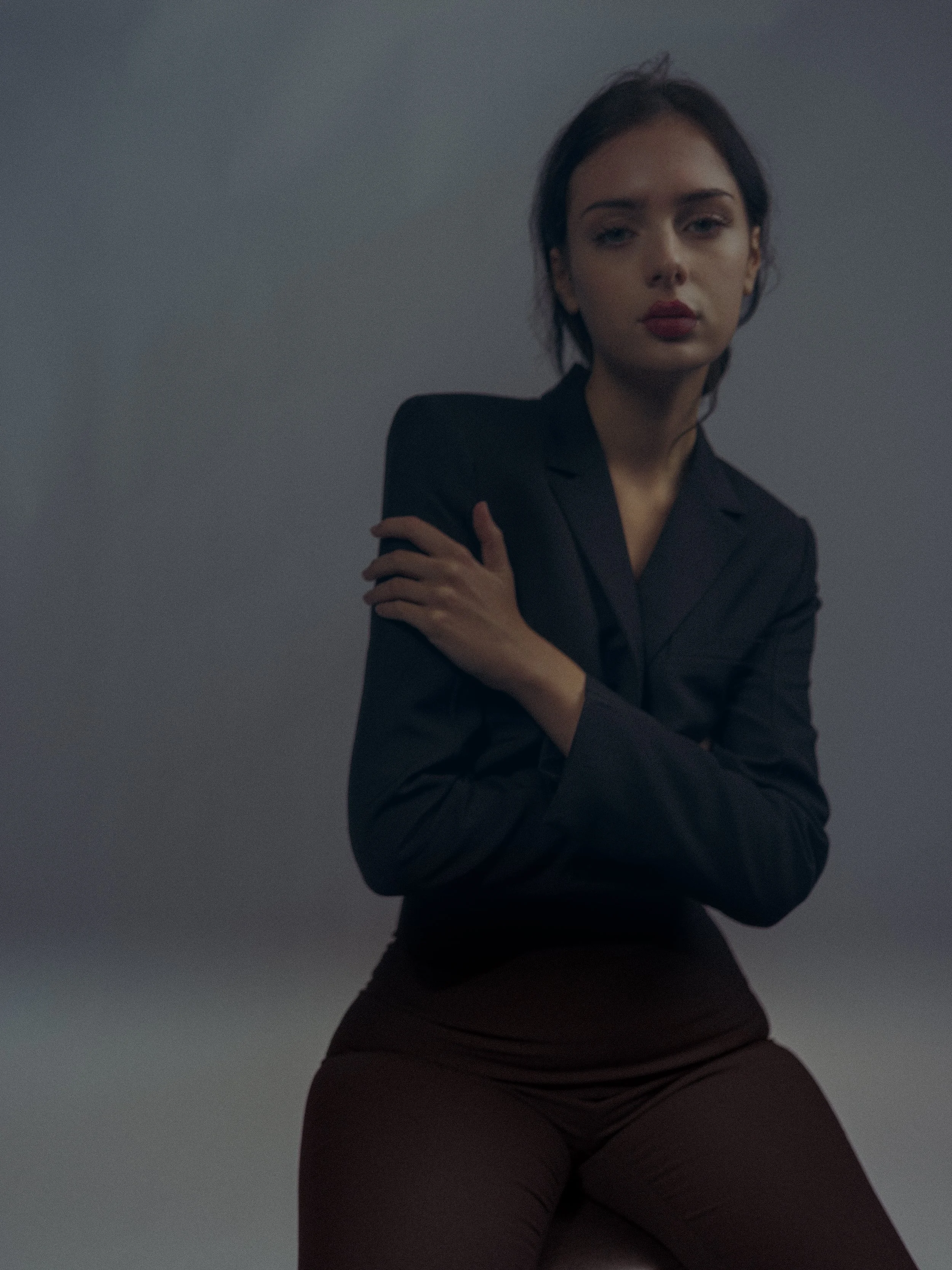 High fashion portfolio work with model creative and dark | Copyright AnthonyMcDevitt.com |.jpg