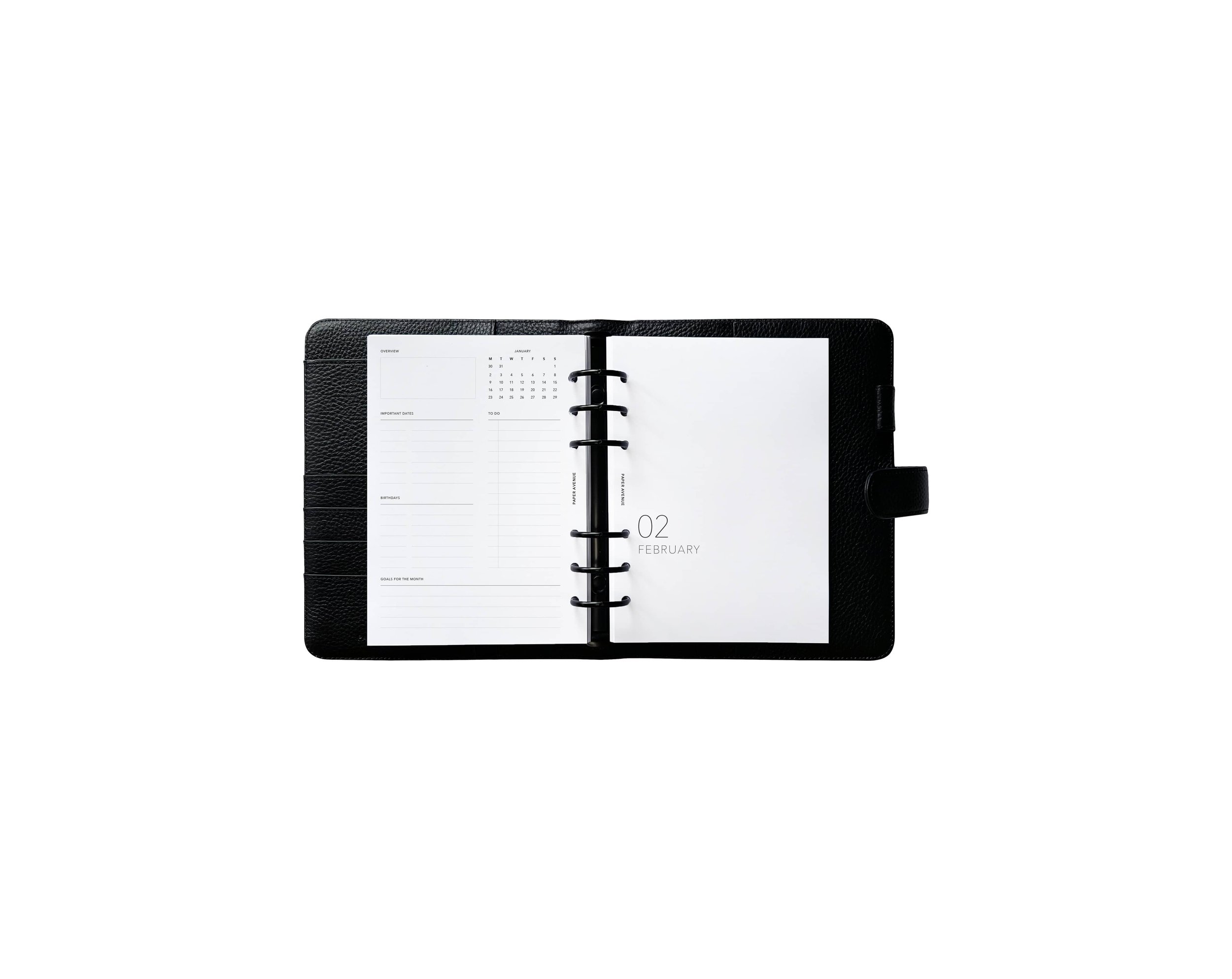 2023 Monthly Planner Insert