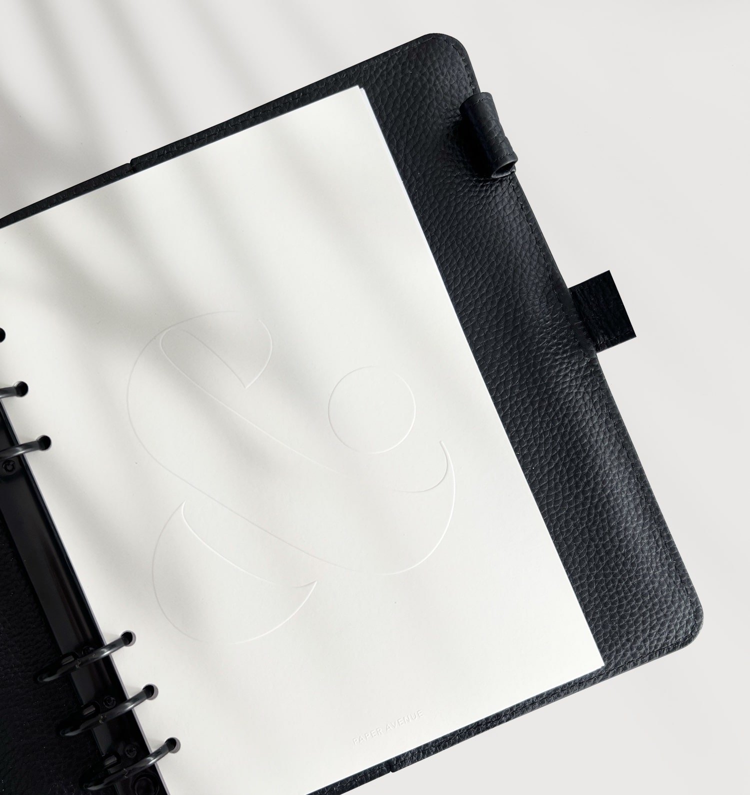 Embossed Planner Dashboard in planner