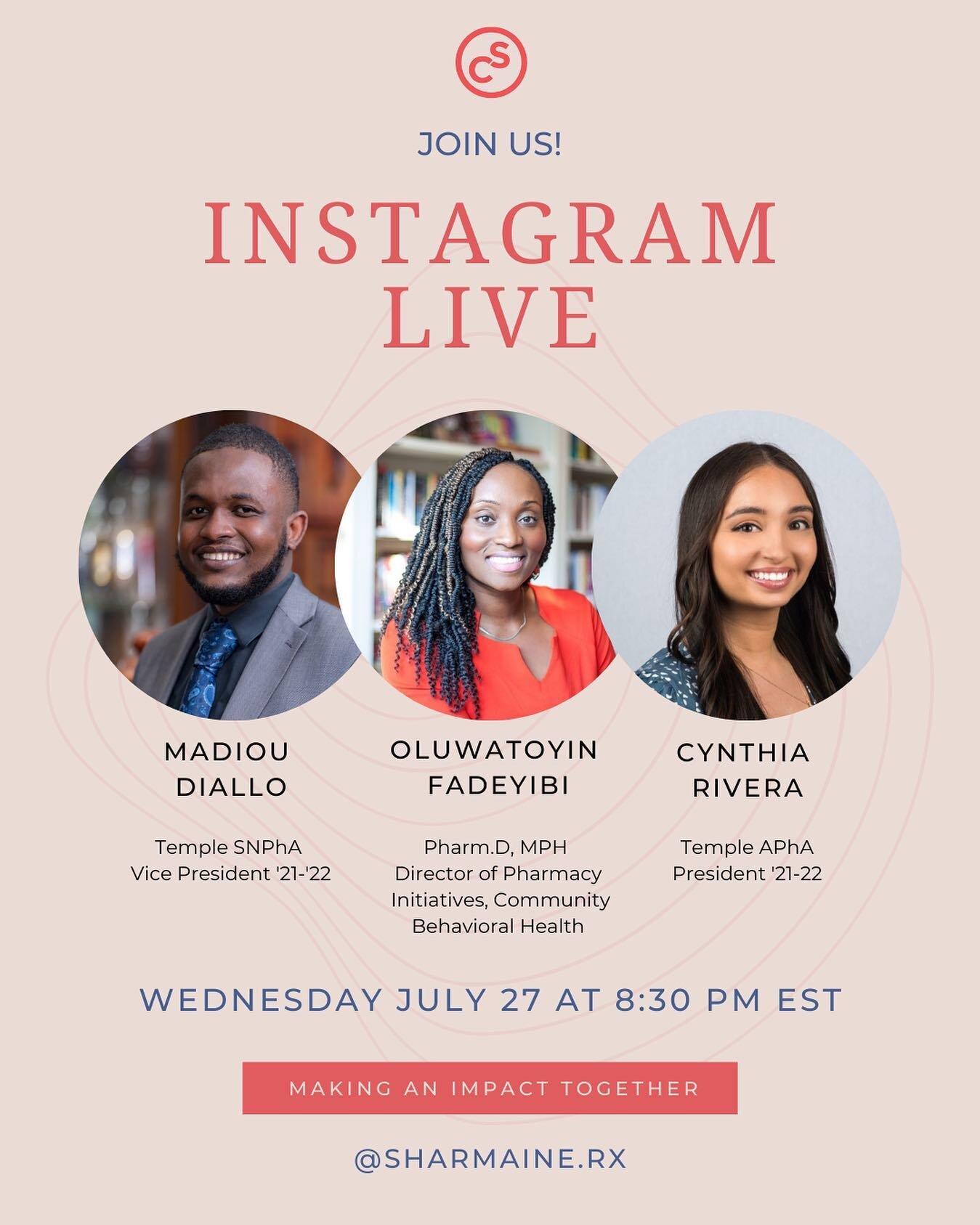 SNPhA is dedicated to serving the underserved and allows pharmacy students and pharmacists to connect with each other through service &amp; leadership. Tune in as we discuss how we are making an impact together in our Philadelphia community! 

Come e
