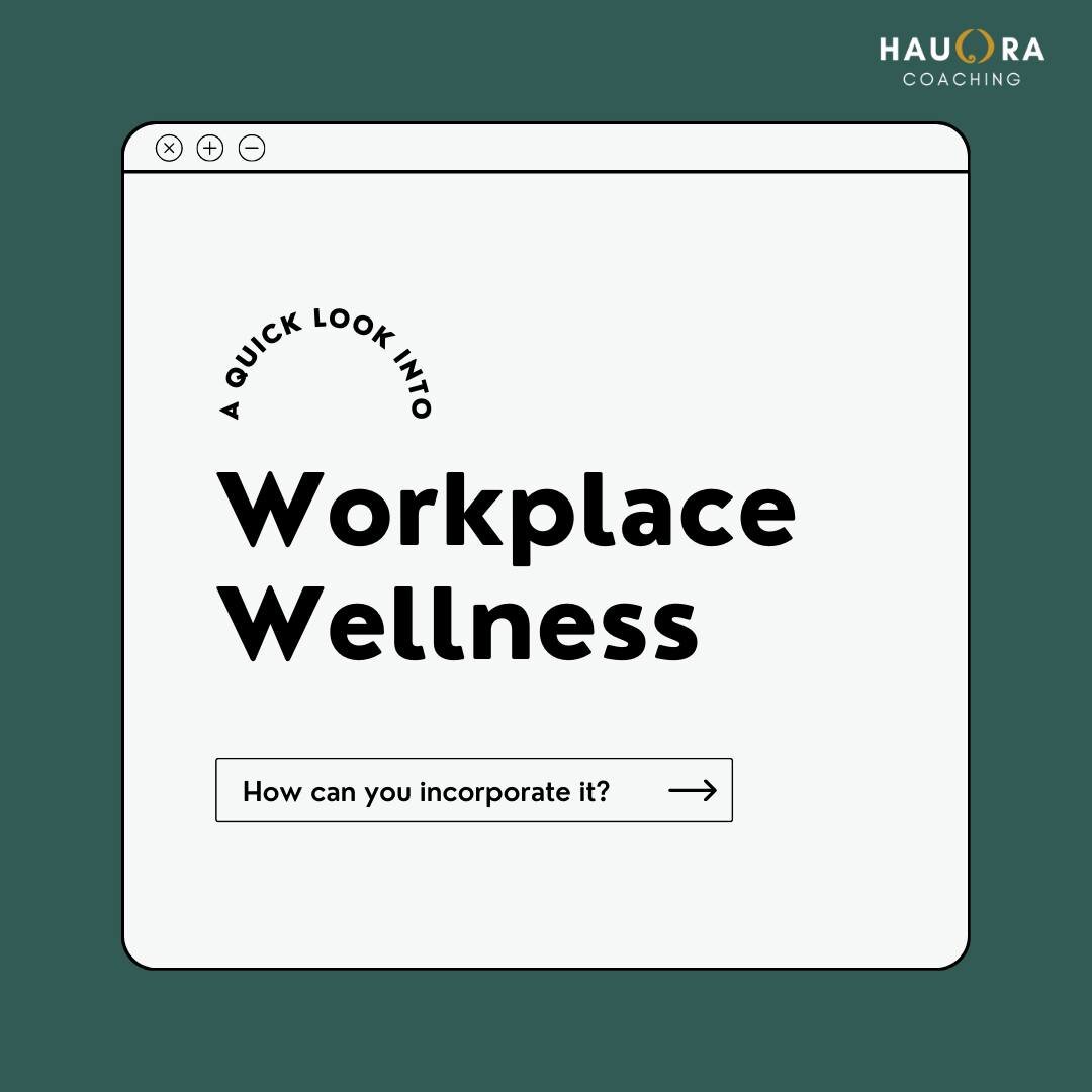 Workplace Wellness may still be a foreign language to you, your business or your workplace. 

With increasing rates of work-related ill-health wellness is now at the forefront. Rather than play the guessing game via HR or Health &amp; Safety join us 