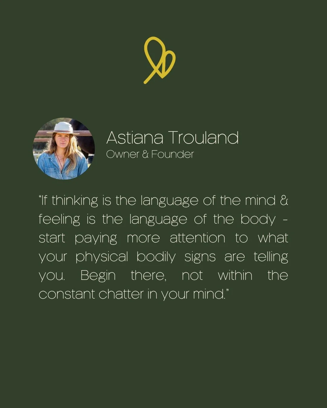 Distinguishing the difference between the language of the mind &amp; the language of body is essential for your own progression. 

The mind is this intricate piece of kit that doesn&rsquo;t fancy change, it prefers the &ldquo;known&rdquo; zone and wi