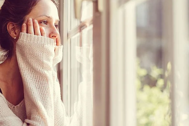 Quiet moment representing emotional exhaustion and depression