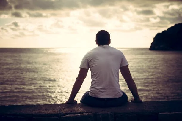 Quiet reflective moment representing depression and emotional overwhelm