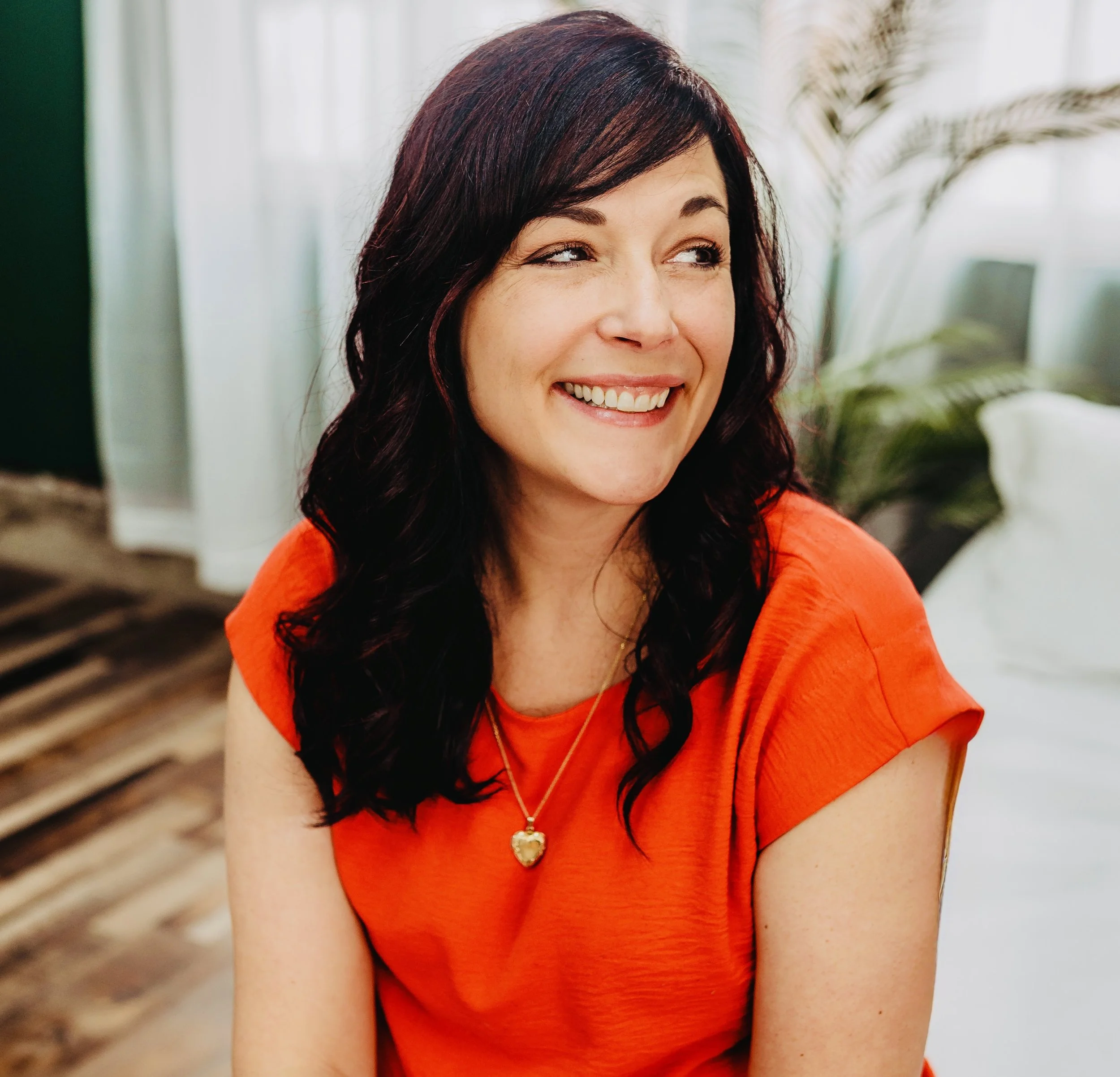 Haley Steinmetz, therapist in St. Louis and across Missouri, in a calm and welcoming office space