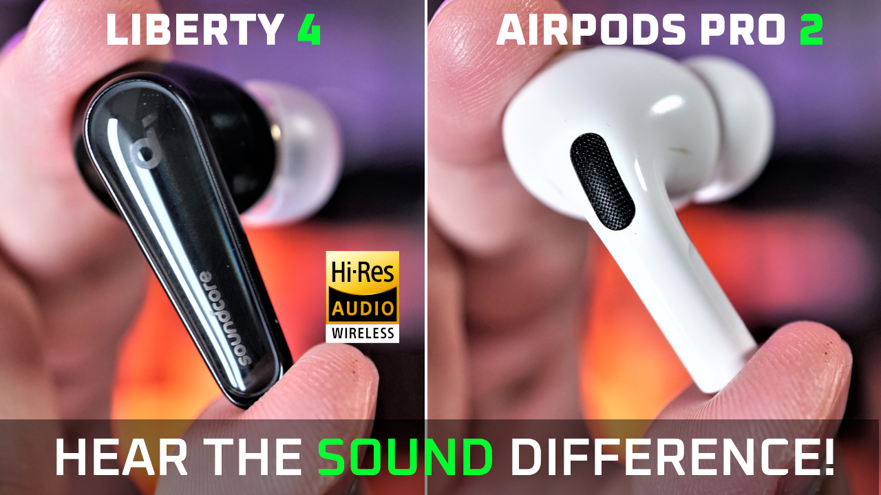 Soundcore Liberty 4 vs the KING 👑 AirPods Pro 2 — Aaron x Loud and Wireless