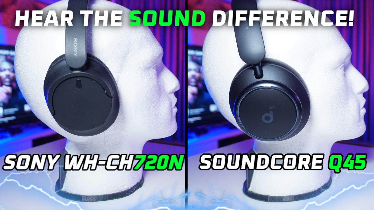 Soundcore Space One has better ANC than Sony WH-CH720N