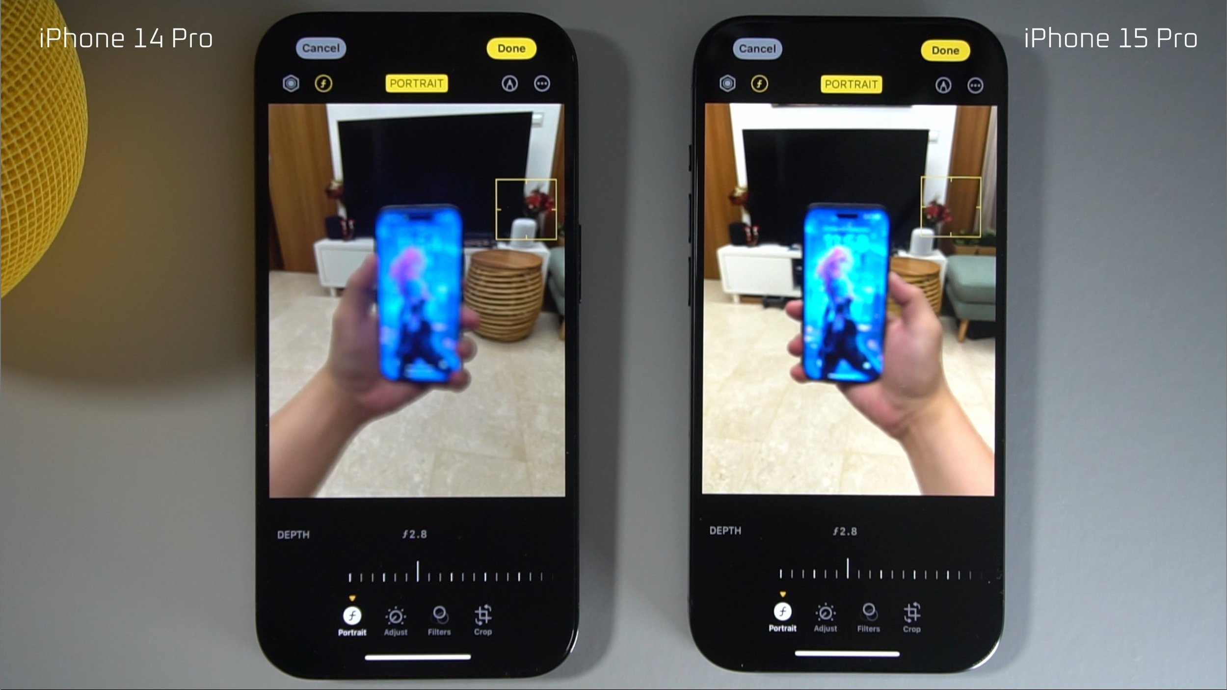 iPhone 15 pro vs 14 pro portrait mode bokeh.jpg