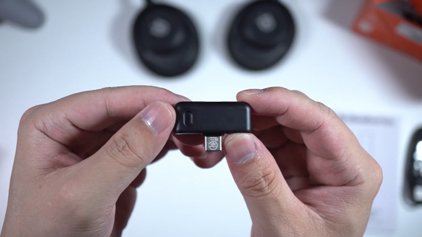 A wireless audio transmitter