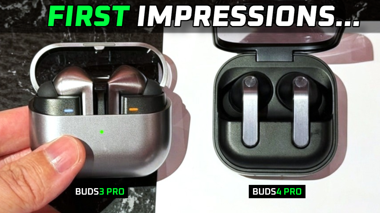 Samsung Buds4 Pro First Impressions 🔥 (vs Buds3 Pro)
