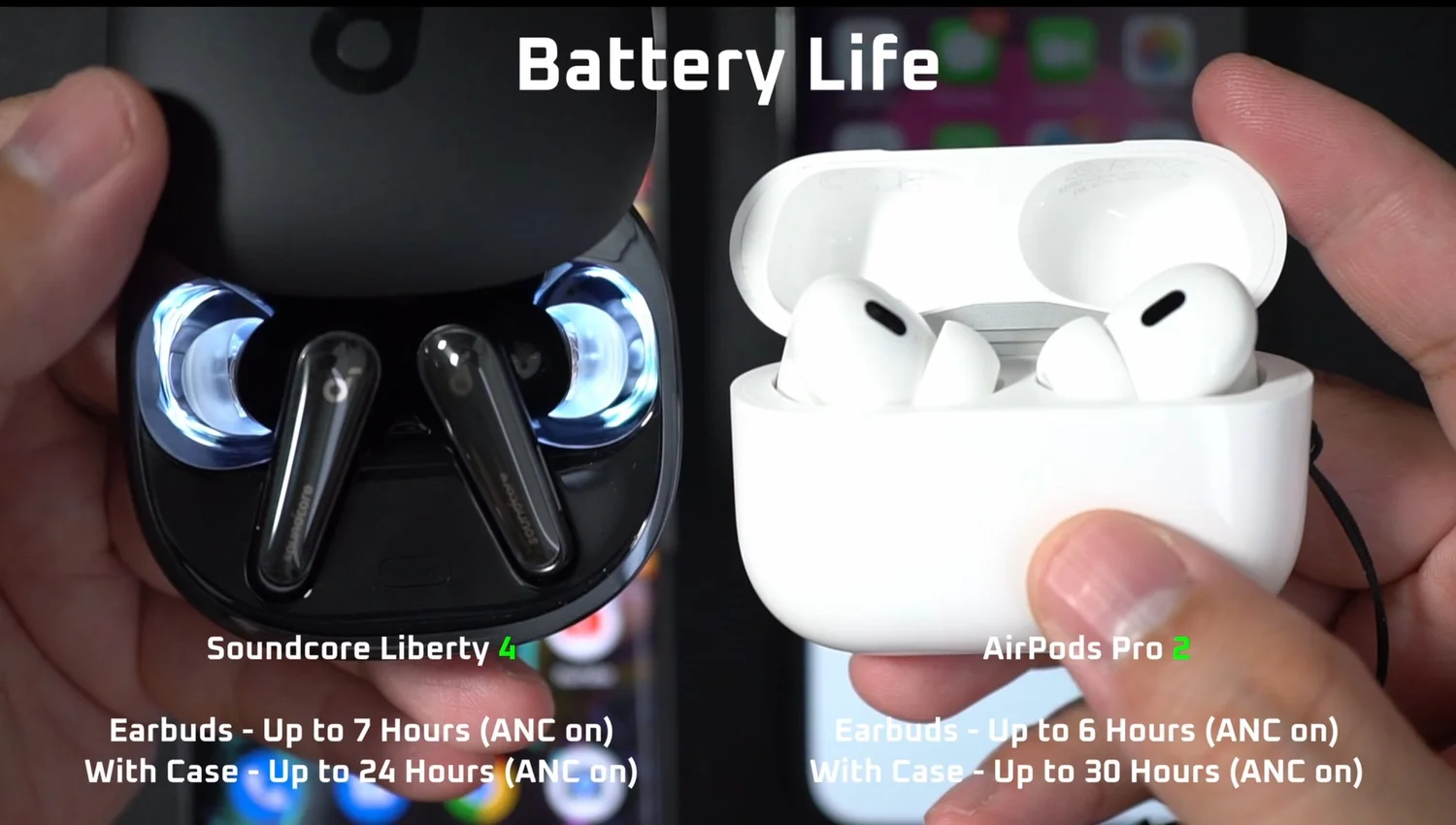 Soundcore Liberty 4 vs the KING 👑 AirPods Pro 2 — Aaron x Loud and Wireless
