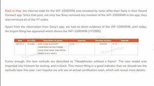 Sony WF-1000XM6 earbuds might launch THIS YEAR! 😮 — Aaron x Loud and