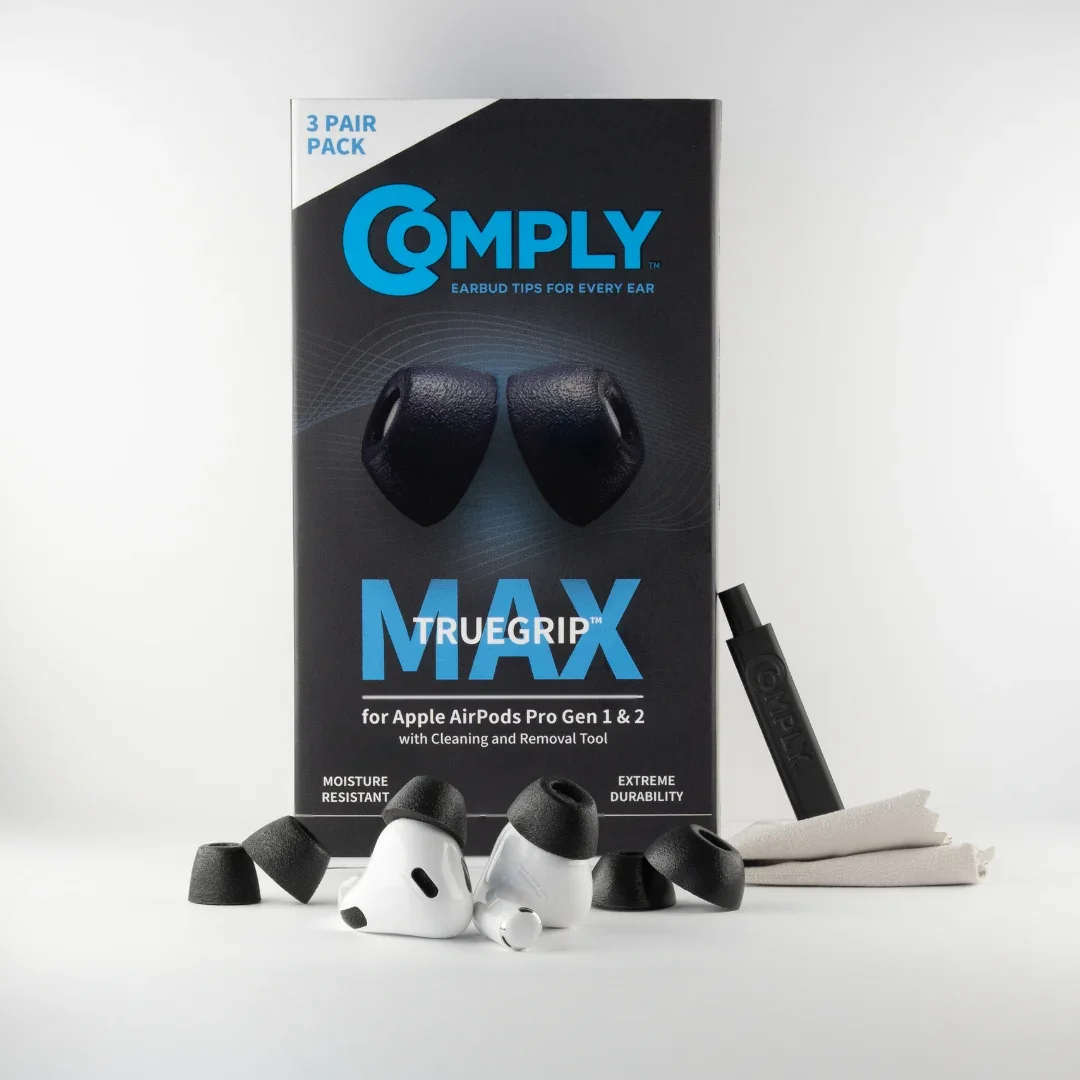 Memory Foam Ear Tips for Apple AirPods Pro Gen 1 & 2