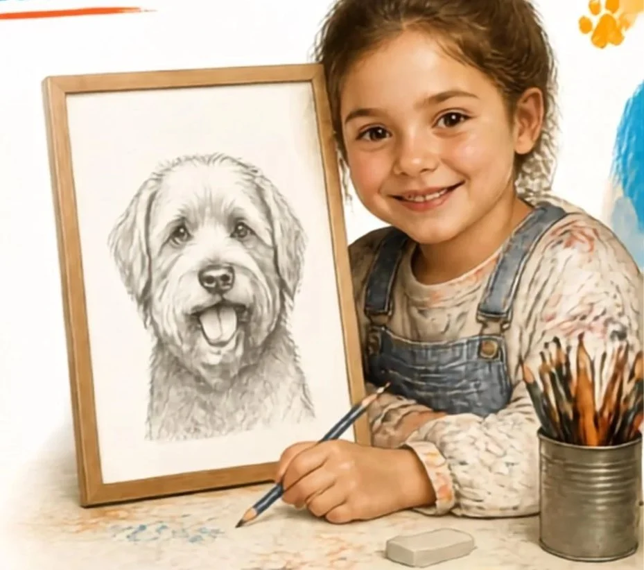 KIDS PET PORTRAIT WORKSHOP