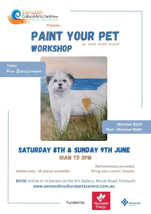 Paint Your Pet — Exmouth Cultural Arts Centre