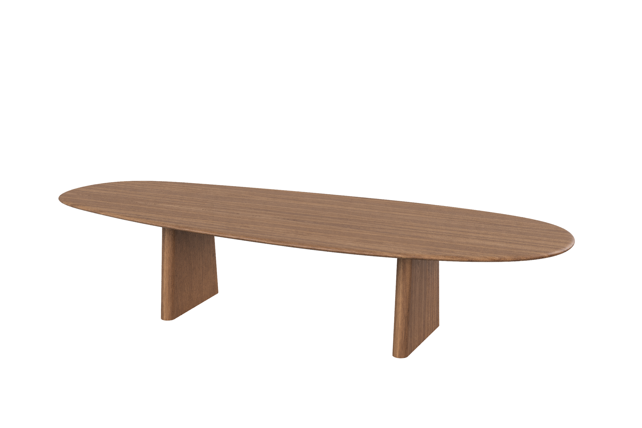 Brewster table with delta base