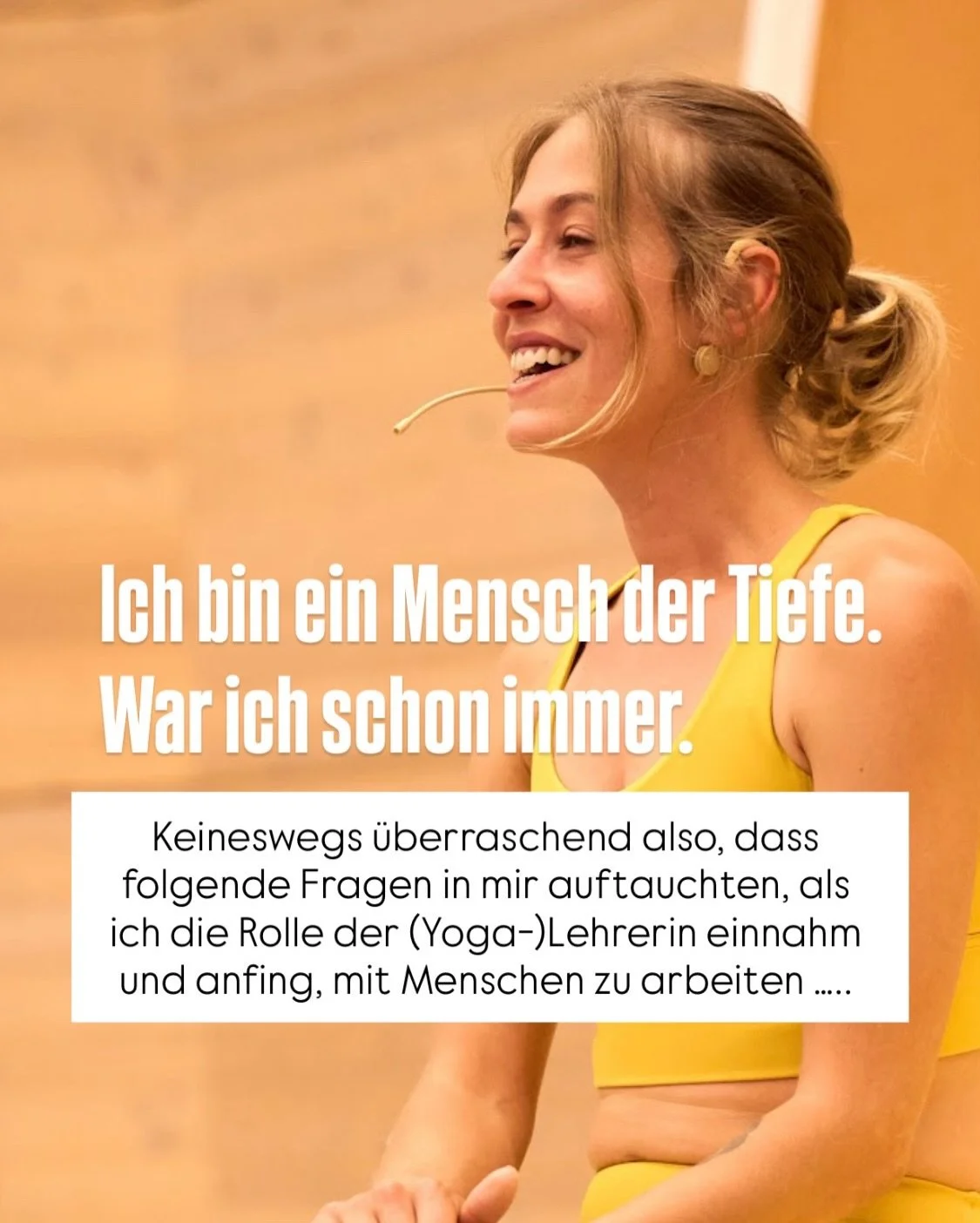 TEACH FROM THE HEART &mdash; meine spirituelle Masterclass &mdash; ist noch bis inklusive 6. Februar verf&uuml;gbar ✨ f&uuml;r dich, wenn Du in der Tiefe wirken willst:

Ich reflektiere darin meine pers&ouml;nlichen Teaching-Geheimnisse 💭 eine Art l