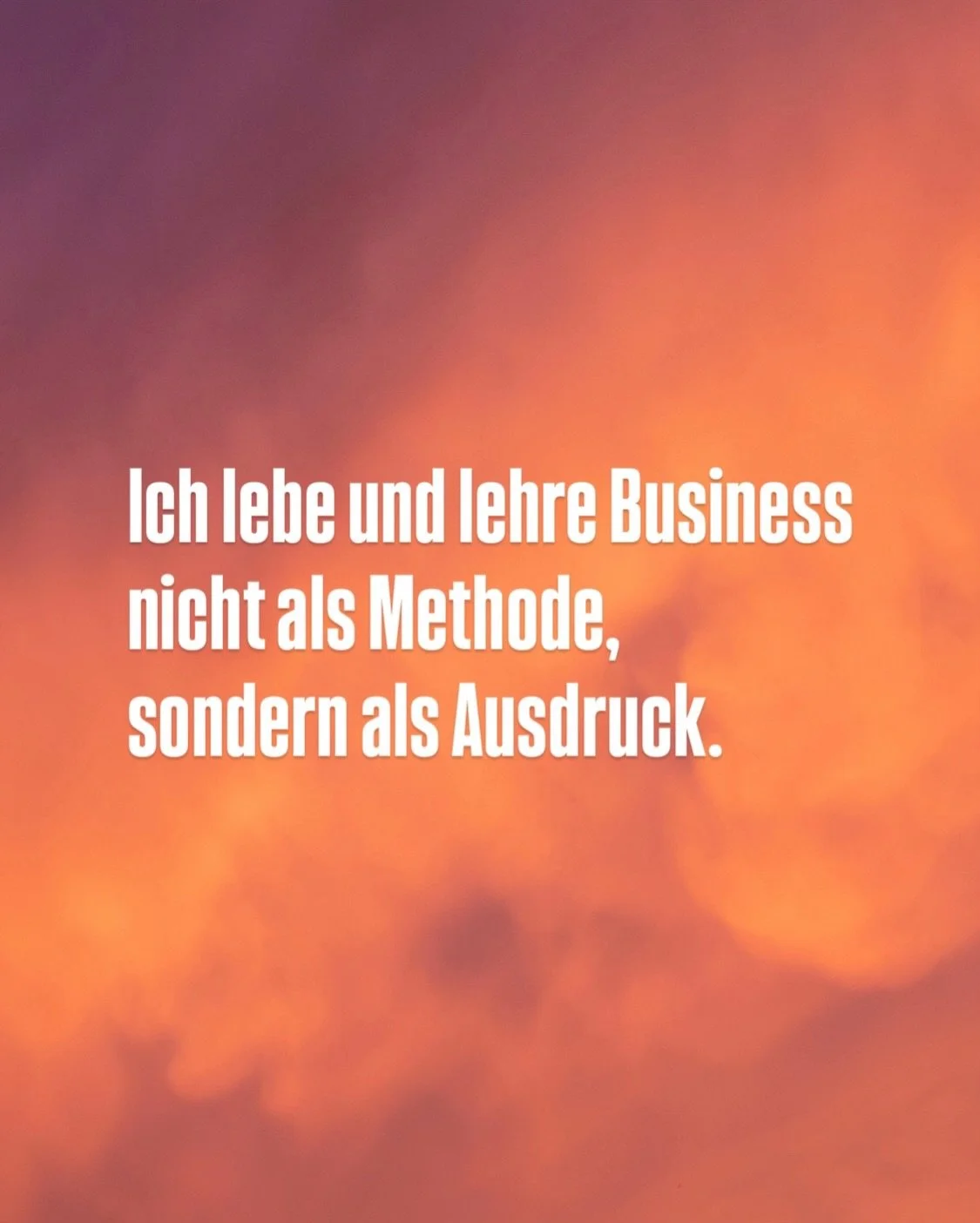 Das simple, pragmatische, logische &bdquo;Ergebnis&ldquo; einer verwirrenden, oder eher entwirrenden Suche &hellip; 🔍 nach dem, was tiefer liegt, als jede Rolle &mdash; und die alle miteinander verbindet. 

✨

BERUFUNG
SELBSTVERWIRKLICHUNG 
AUSDRUCK