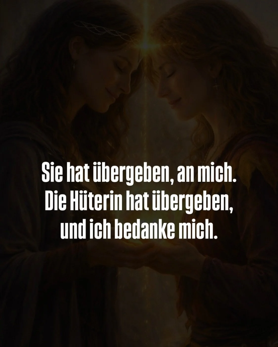 Danke H&uuml;terin, danke H&uuml;terin! 🙏🏻 

Sicher hast du gelesen, dass morgen, am 17.2., eine neue Zeit beginnt &hellip; und weil Du hier bist, bin ich mir sicher ✨ du kannst es f&uuml;hlen. F&uuml;r deinen &Uuml;bergang, deinen bewussten &Uuml;
