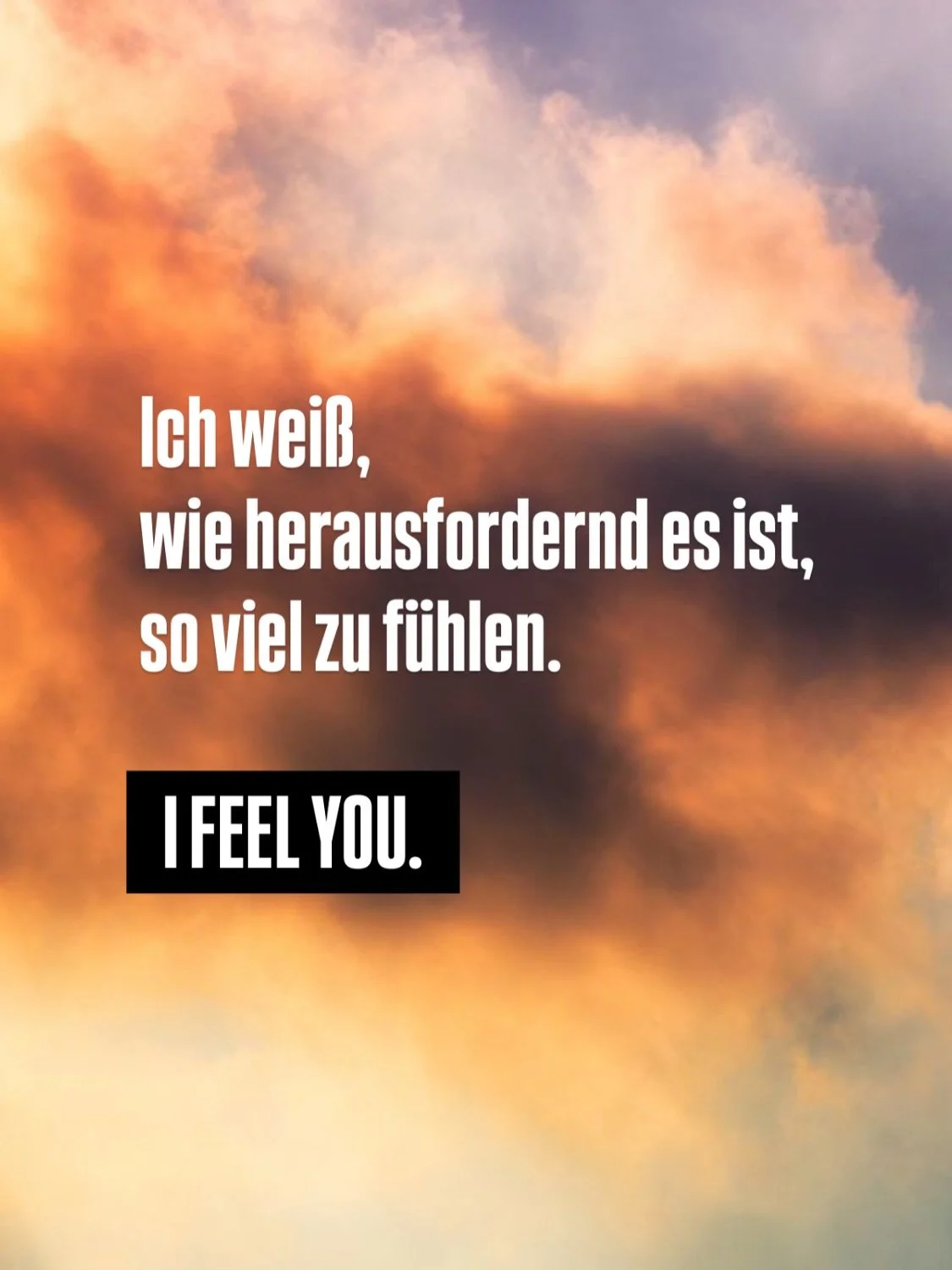 Ich wei&szlig; &hellip; es ist herausfordernd 🥺 aber ich wei&szlig; auch: Es ist wichtig. Jetzt, mehr denn je! 

Wenn du willst, lass&lsquo; uns tiefer eintauchen👇
Kommentiere mit F&Uuml;HLEN, und du erh&auml;ltst den Link. 

In meiner knapp einst&