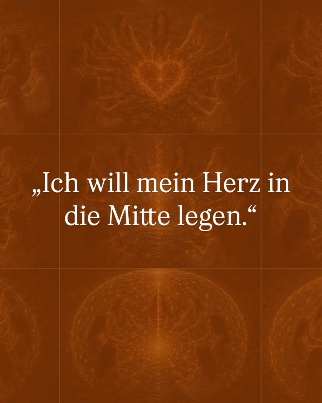 Ich danke dir, du Wunder 🙏🏻 dass du mir dein inneres Bild gezeigt hast 🥹 damit auf mein inneres Bild gezeigt hast ✨ du hast mich erinnert und nochmal mutiger gemacht &hellip; diesen/unseren neuen Weg einzuschlagen. 

Der Ausdruck deines Herzens &h