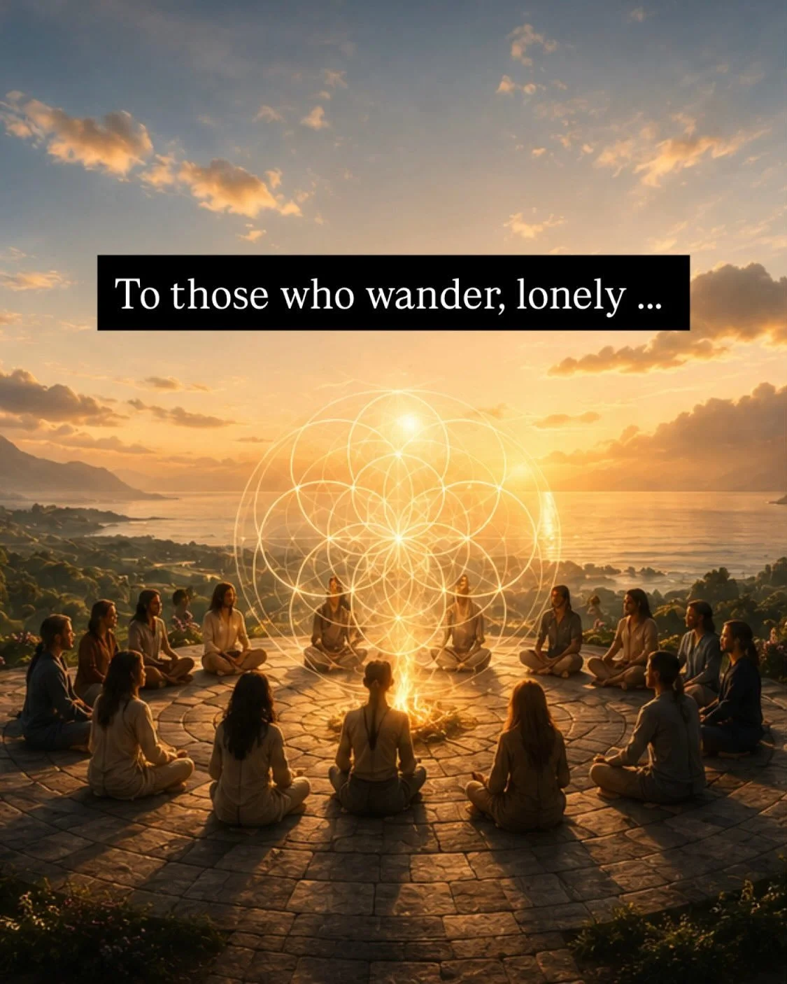 For those who wonder, lonely &hellip; wir laden euch ein 🥹 Link via Bio. 

#berufung #berufungleben #beziehungsarbeit #kollektivesbewusstsein #bewusstseinsarbeit