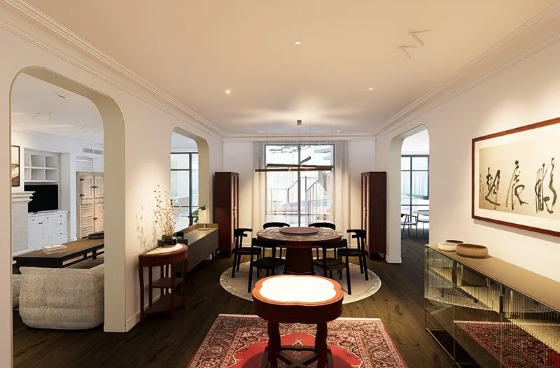 foyer &amp; dining