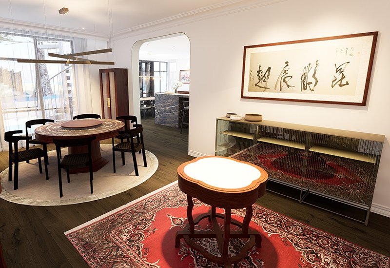 foyer &amp; dining