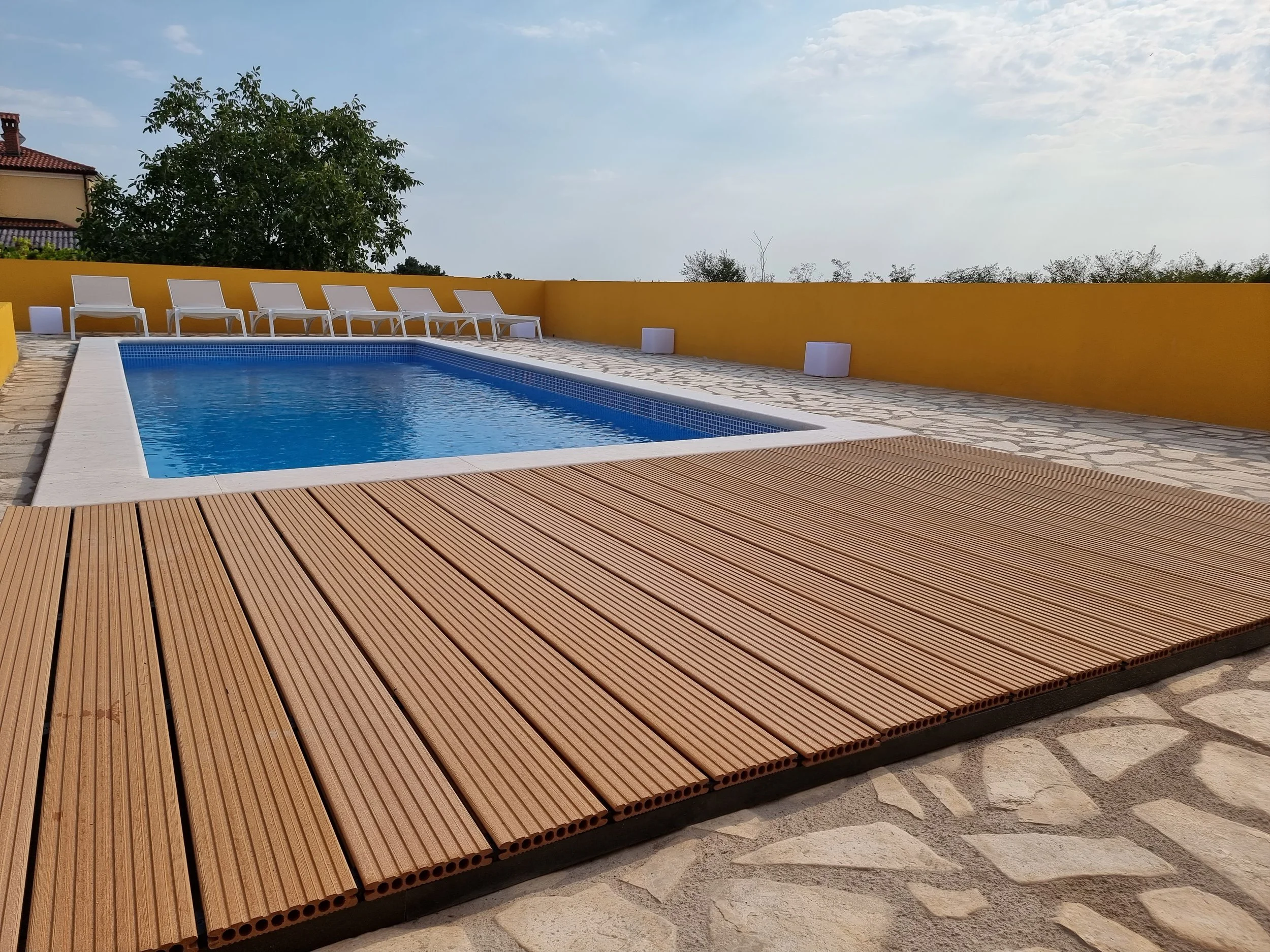 Villa Umag Istria Croatia with private pool and seaview pool area for relaxing.jpg