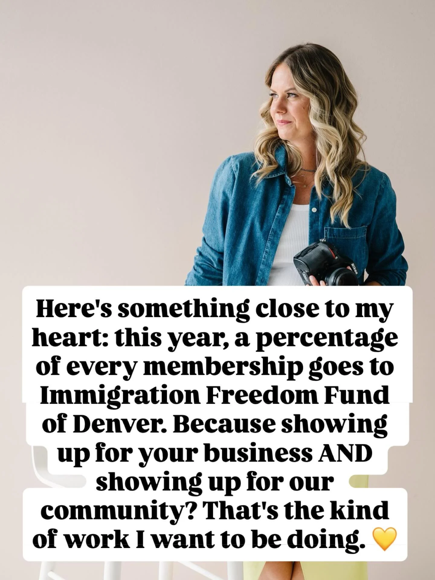 Here&rsquo;s the thing: your brand isn&rsquo;t static. 

You&rsquo;re evolving, growing, and becoming the next version of yourself. And your photos should reflect that journey&mdash;not just who you are right now, but who you&rsquo;re becoming.

Here