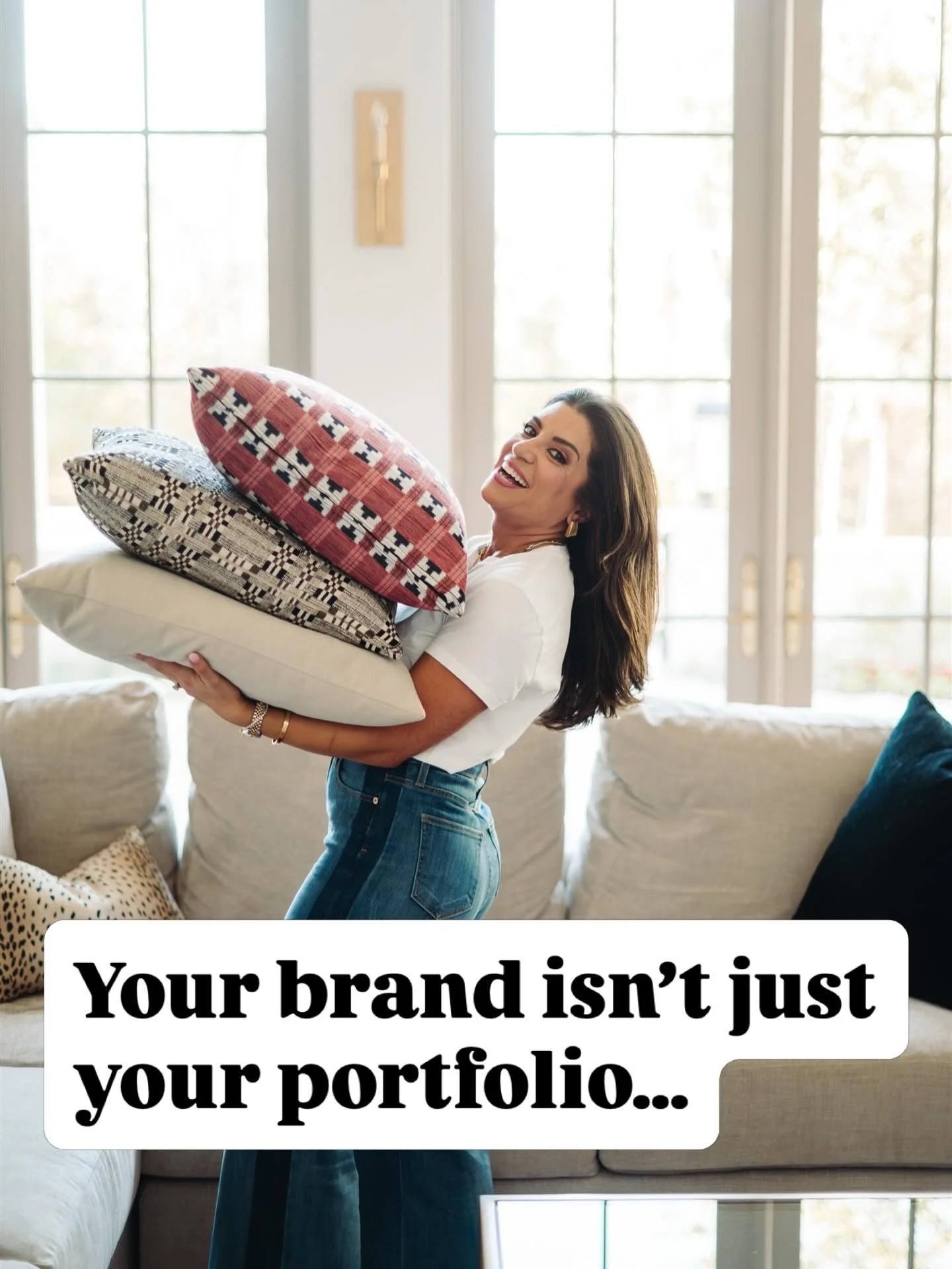 Your brand isn&rsquo;t just your portfolio. 

It&rsquo;s your personality, your approach, the way you light up when you&rsquo;re holding the perfect pillow combination.
That&rsquo;s what I&rsquo;m here to capture.

I work with creative entrepreneurs 