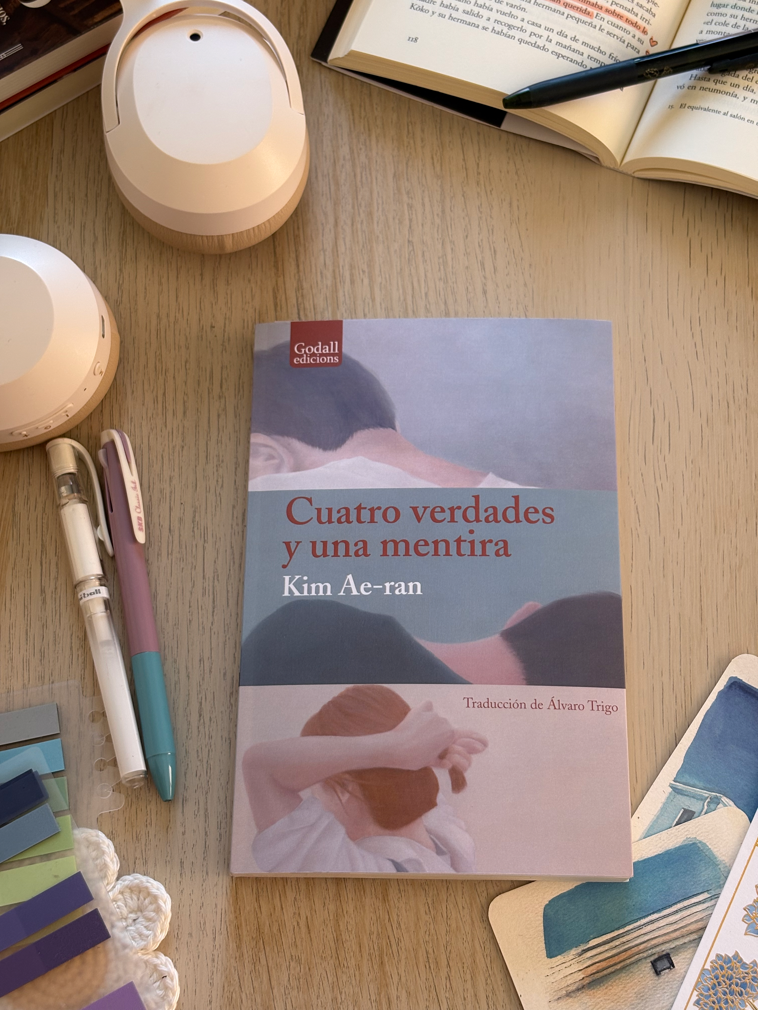 «Cuatro verdades y una mentira»: por fin una novela de Kim Ae-ran