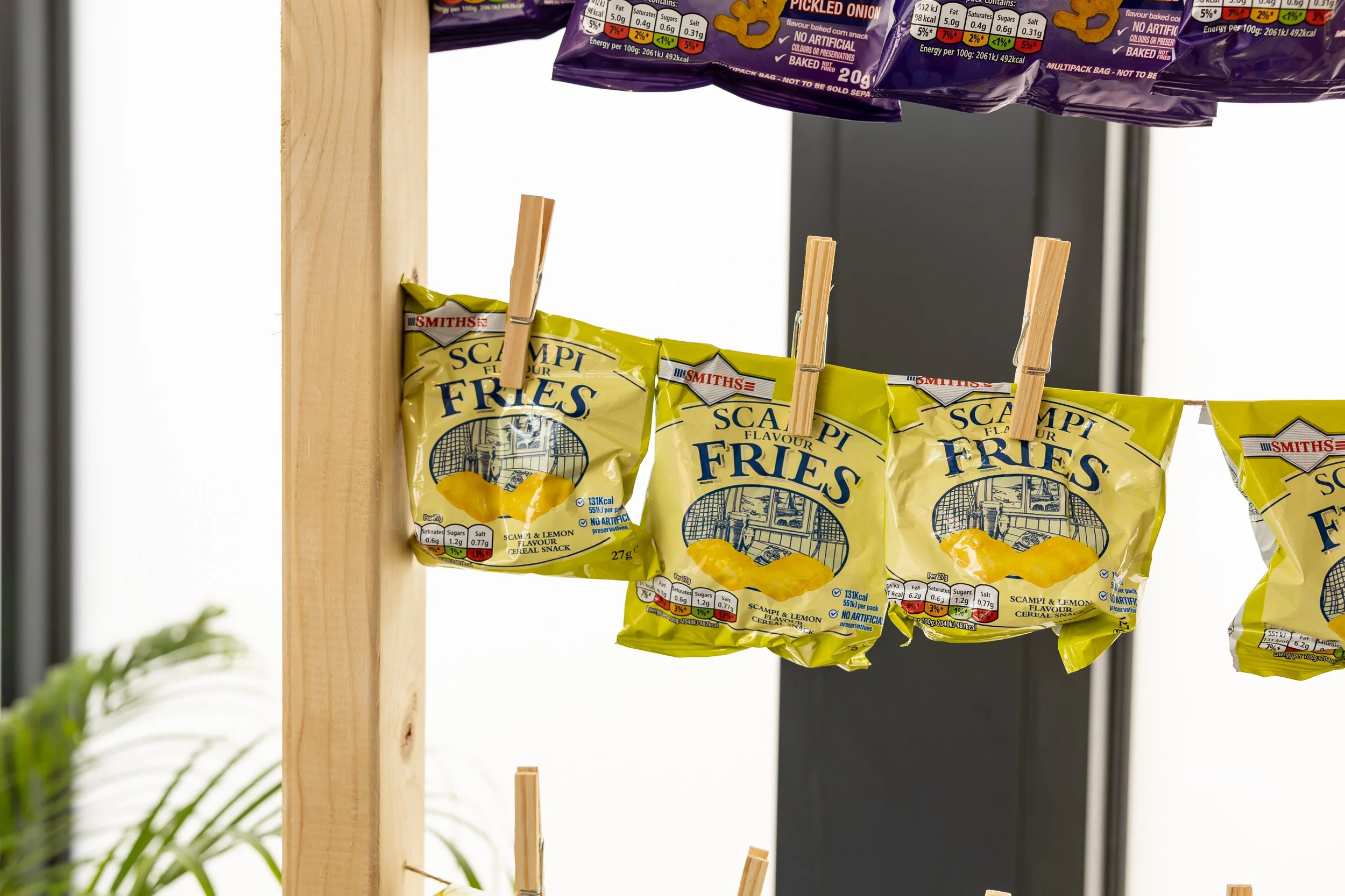 Crisp wall at  Relaxed and fun wedding at Huntsmill Farm