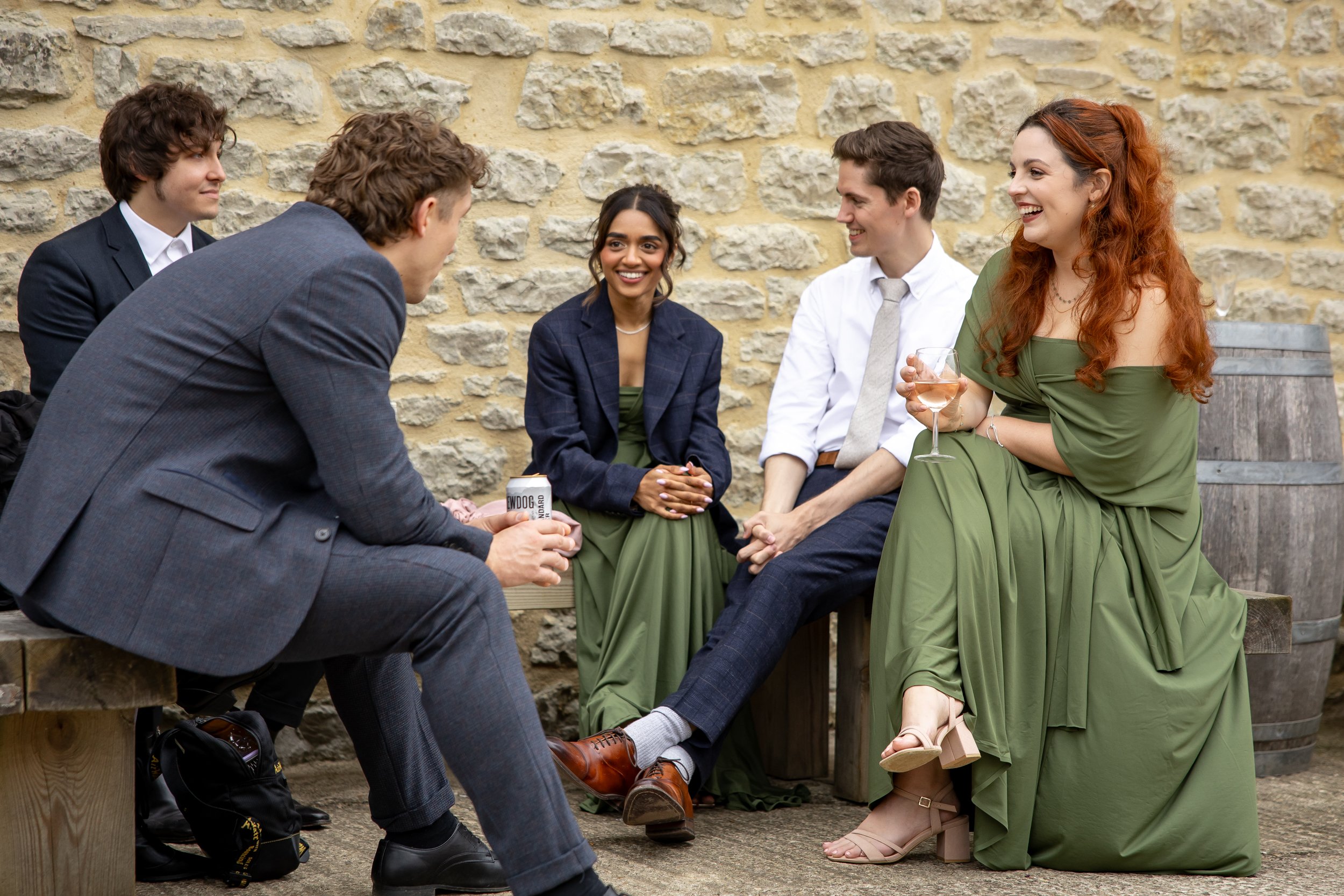  Relaxed and fun wedding at Huntsmill Farm