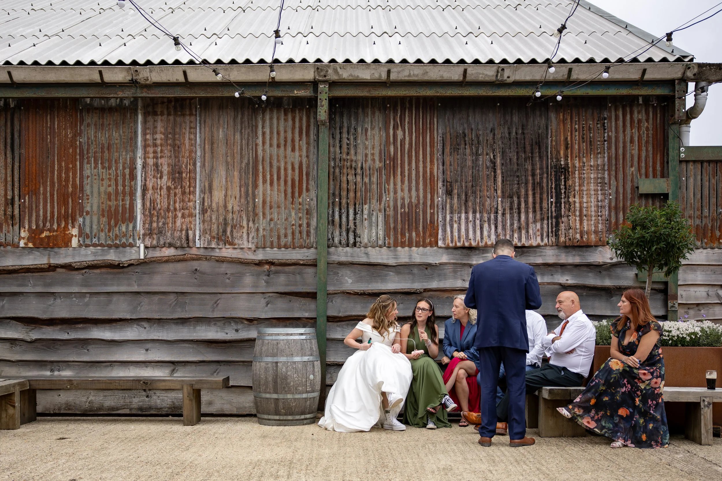  Relaxed and fun wedding at Huntsmill Farm
