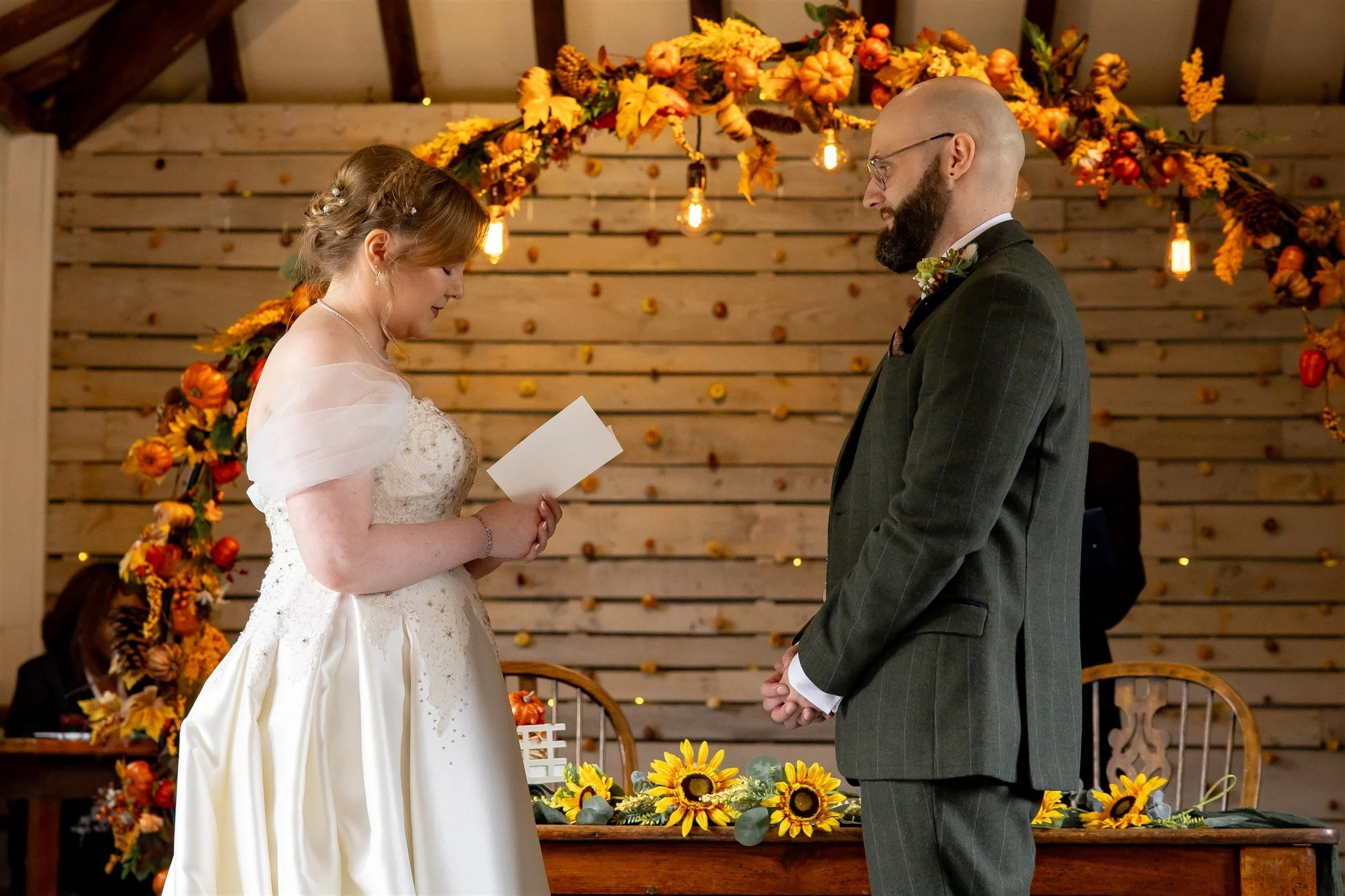 Whimsical Autumn wedding at dodmoor house