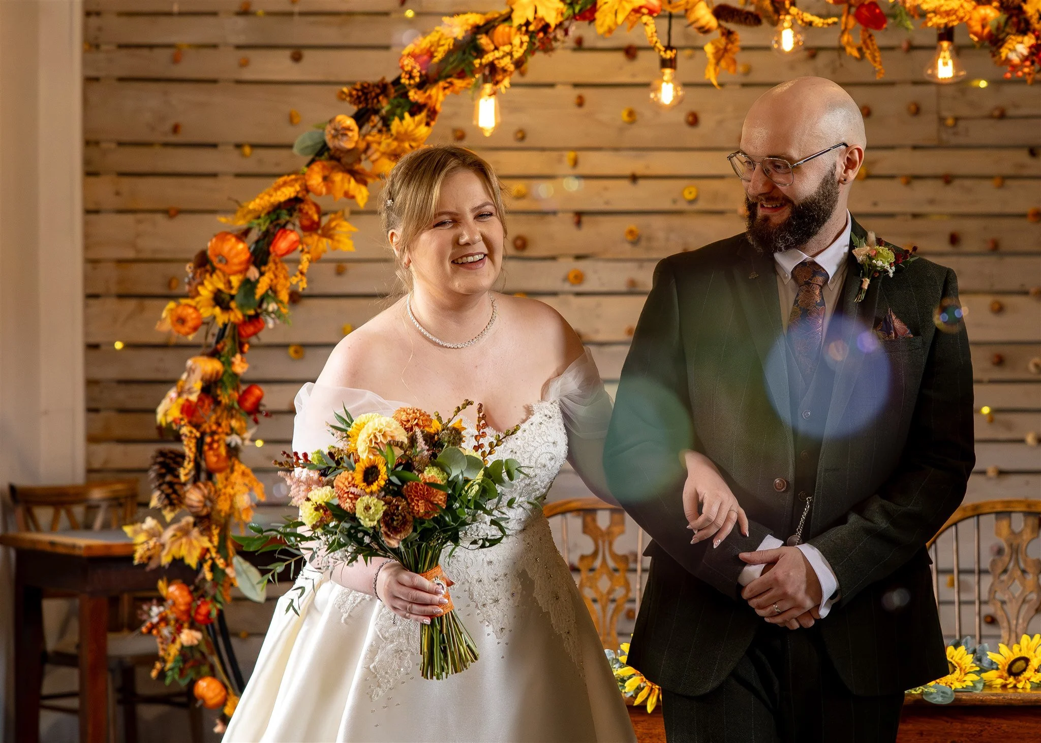 Whimsical Autumn wedding at dodmoor house