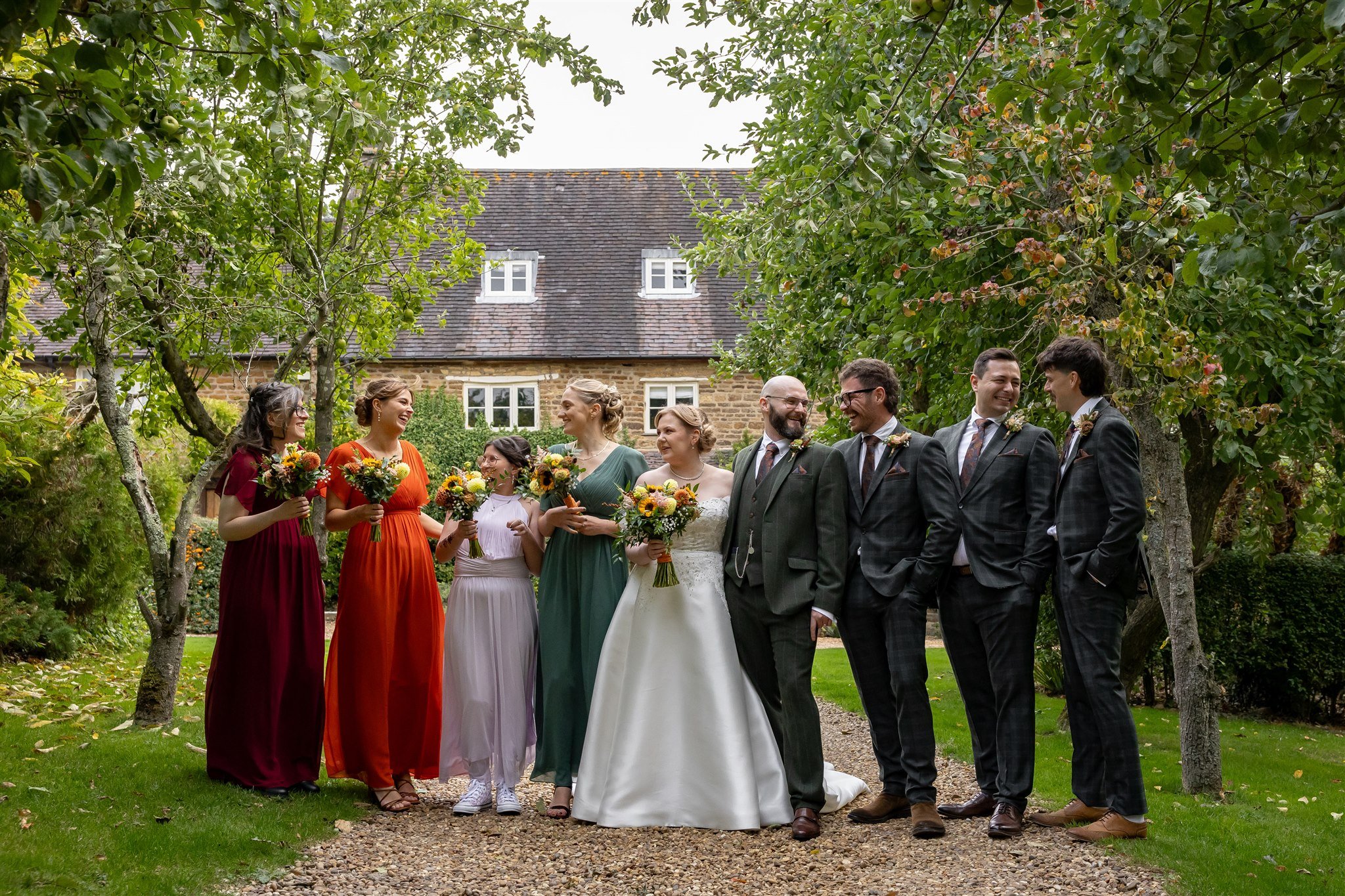 Whimsical Autumn wedding at dodmoor house