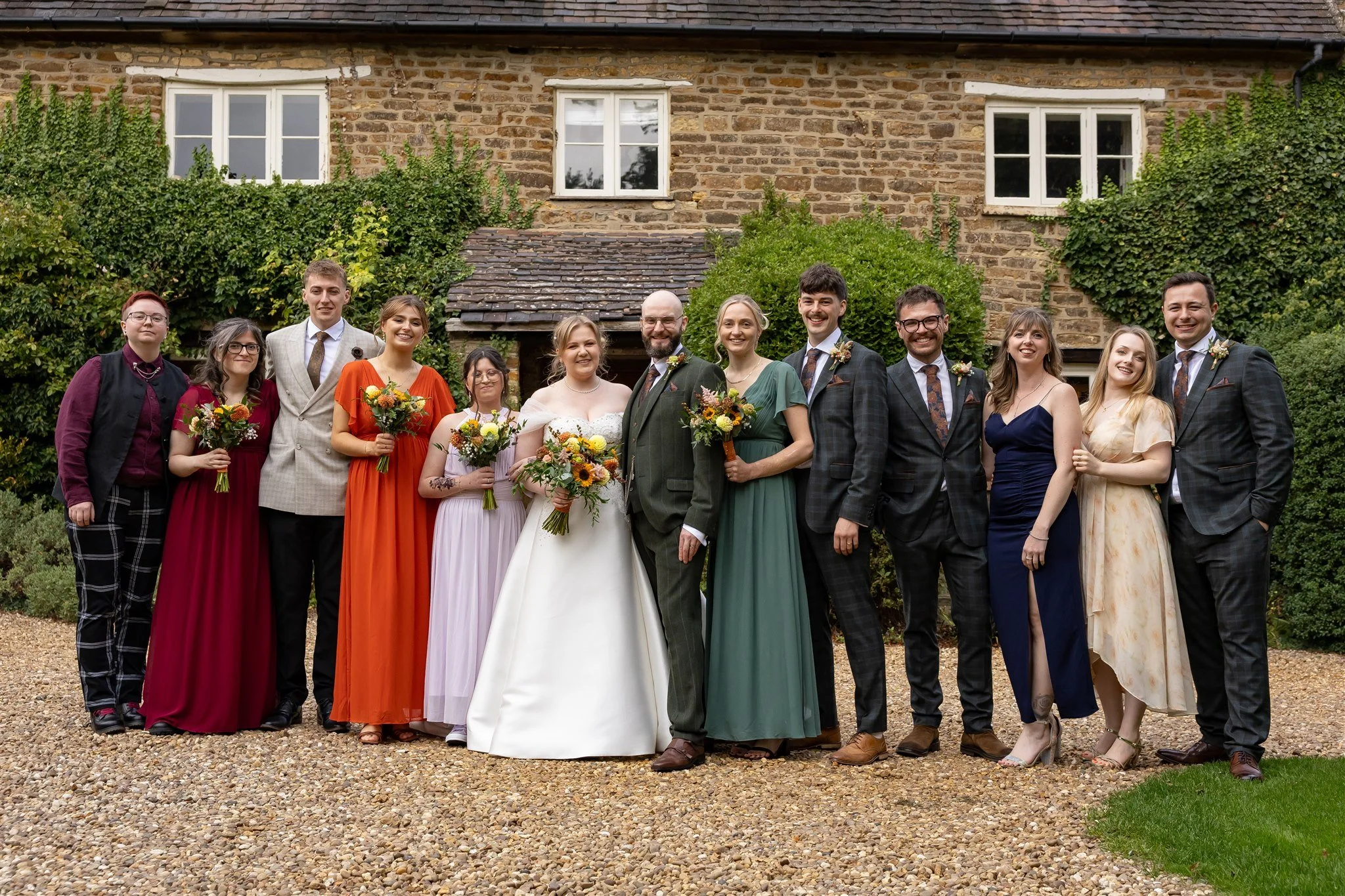 Whimsical Autumn wedding at dodmoor house
