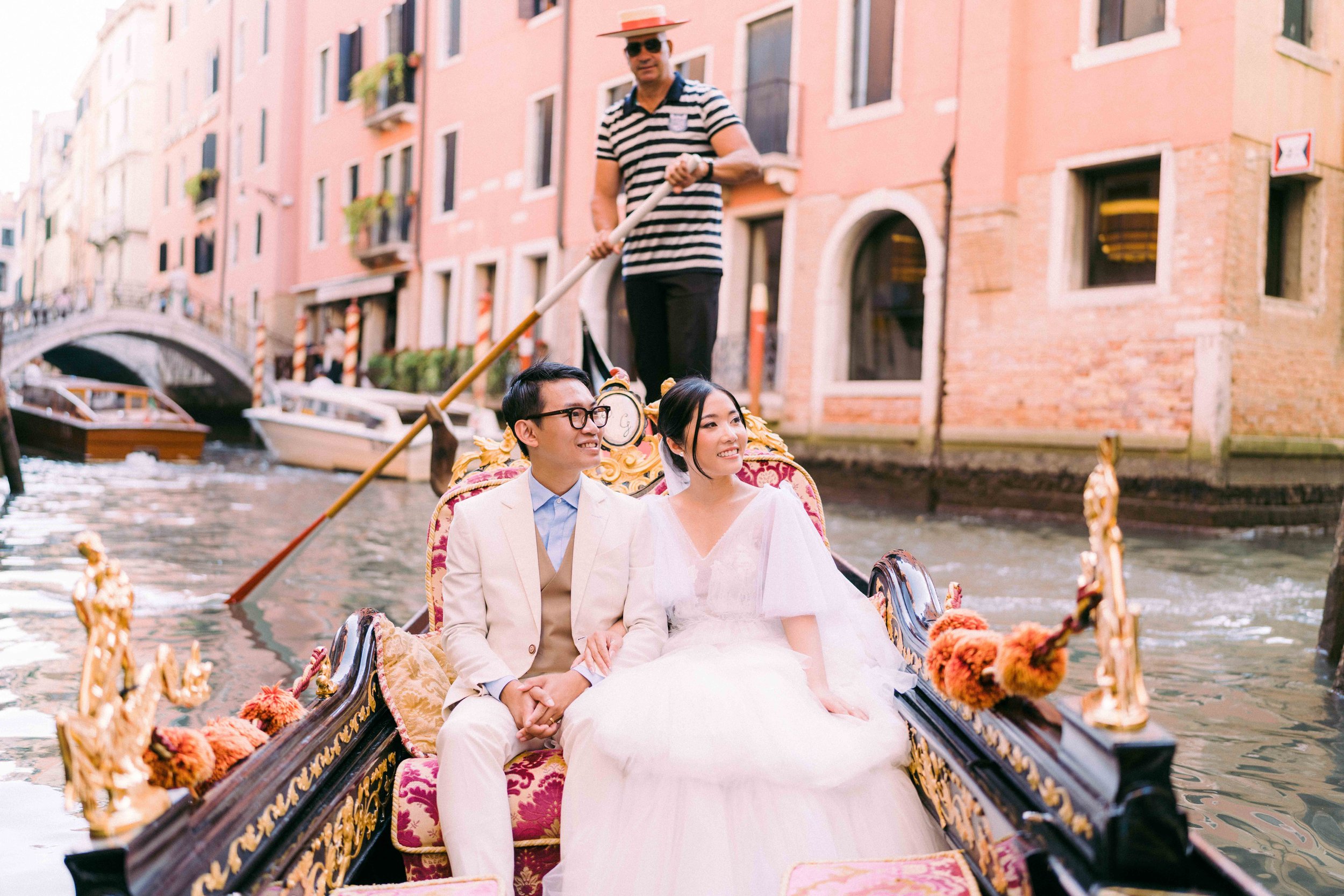 Wedding in Venice in a Gondola ride
