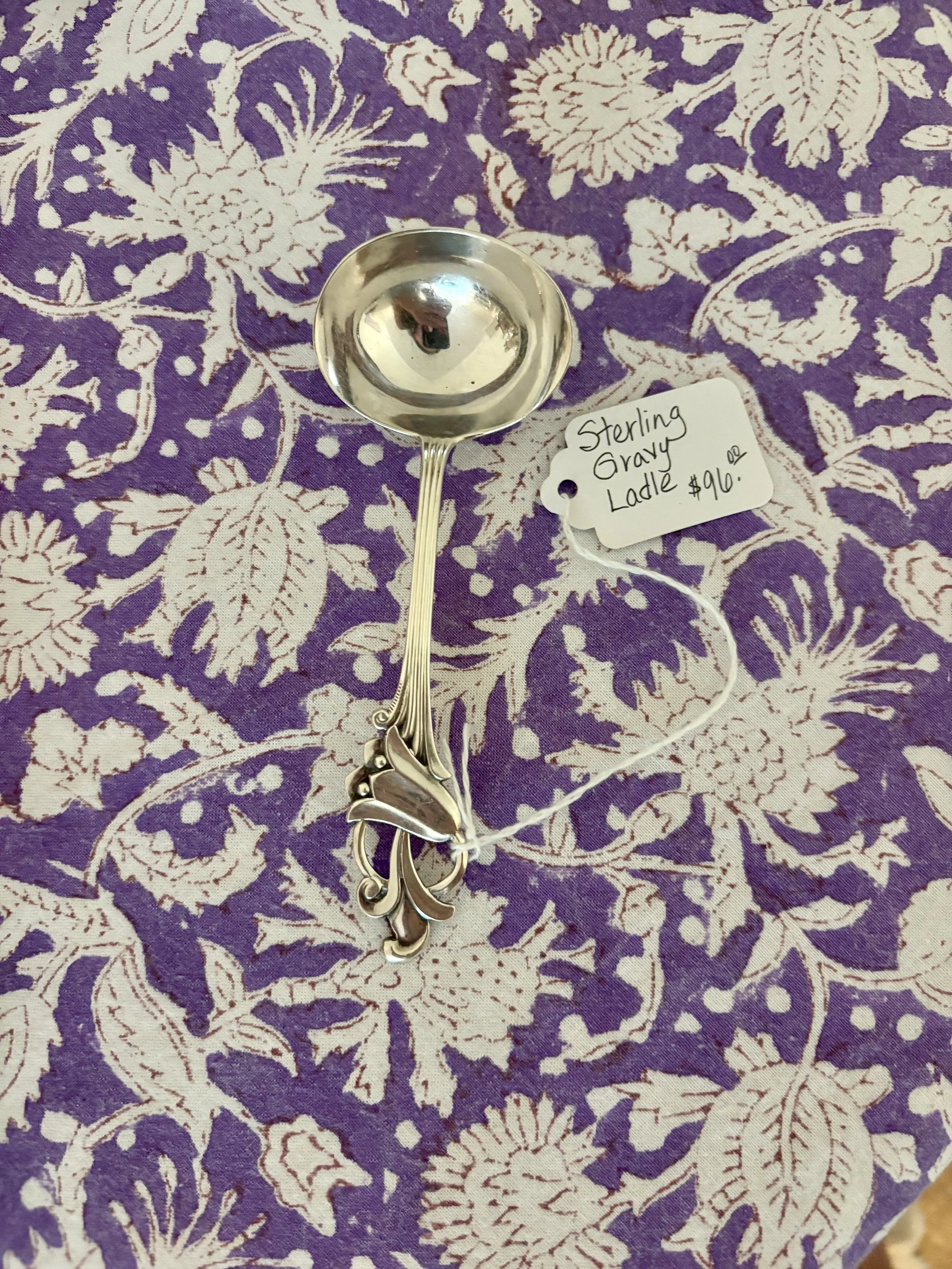 Sterling Silver Gravy Ladle