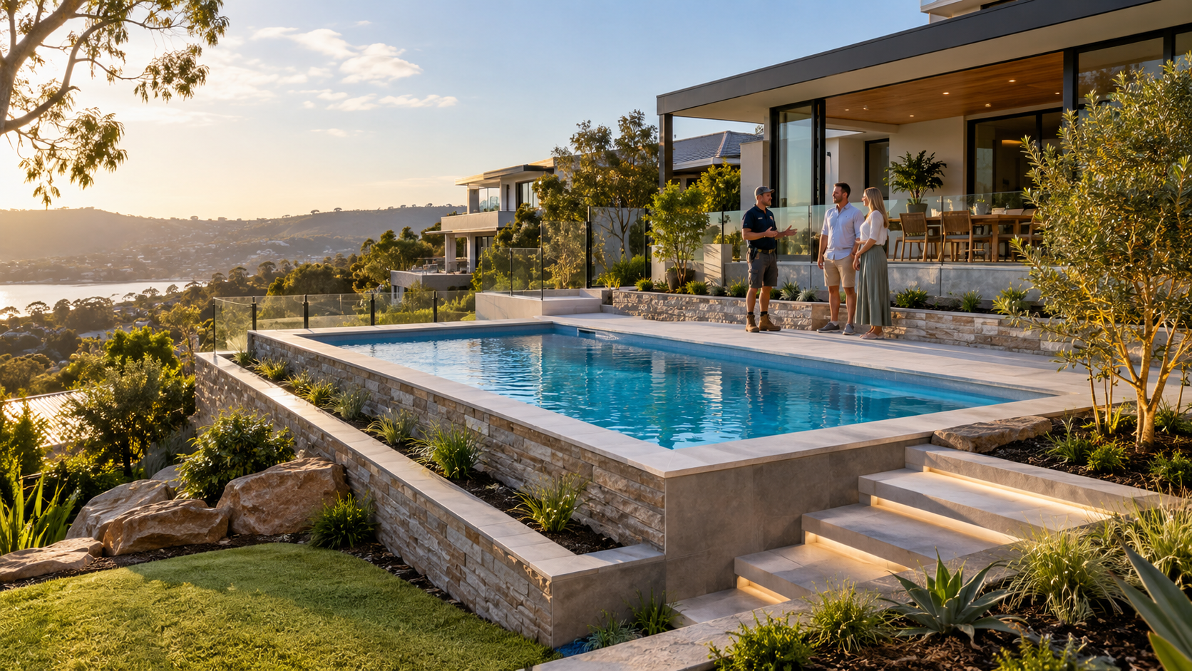 fibreglass pool