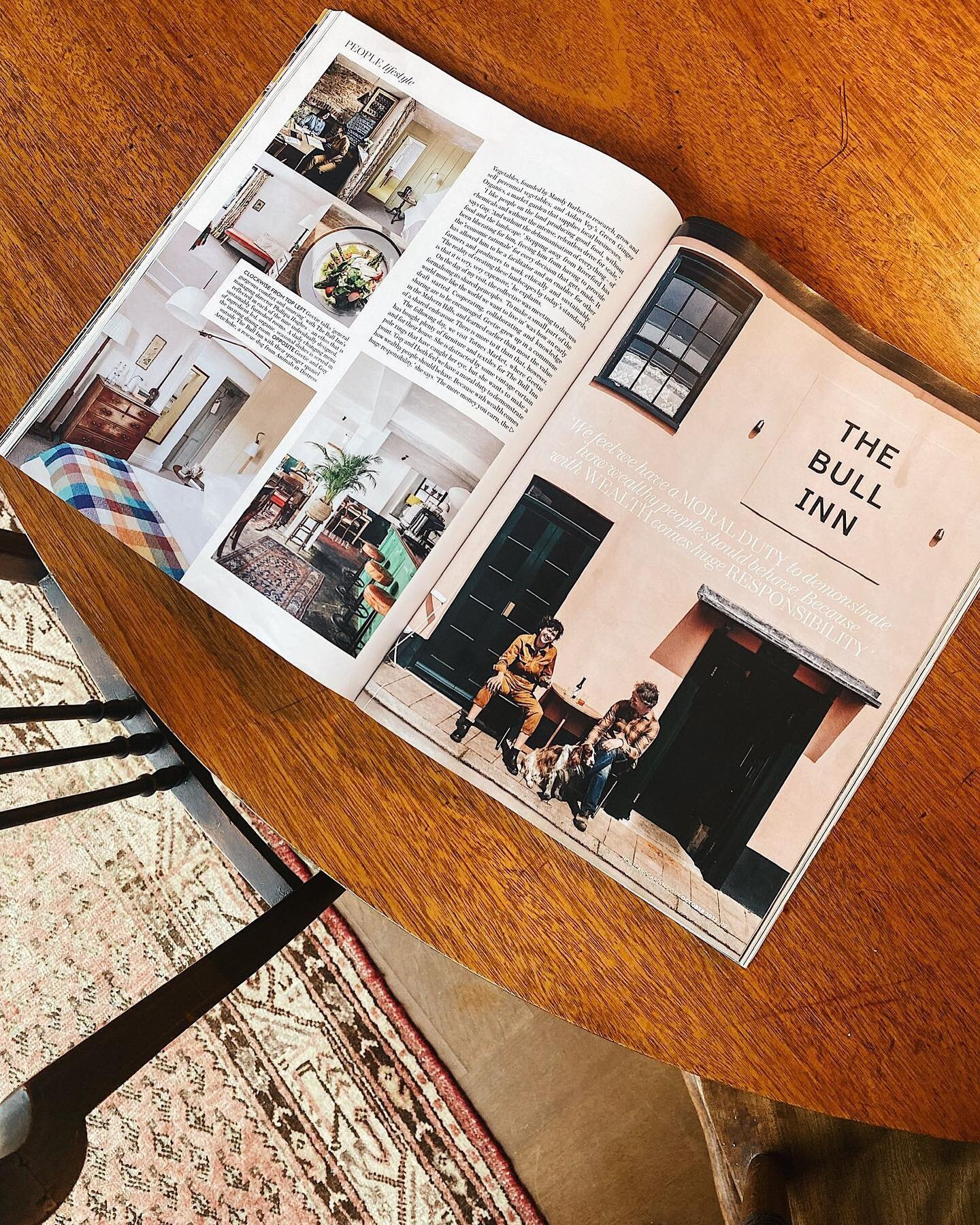 So little old Baddaford Collective got it&rsquo;s first mention in one of the big &lsquo;zines. 
We were lucky enough to have @houseandgardenuk visit Baddaford Farm to talk veg, social responsibility and what it is like living, farming and doing busi