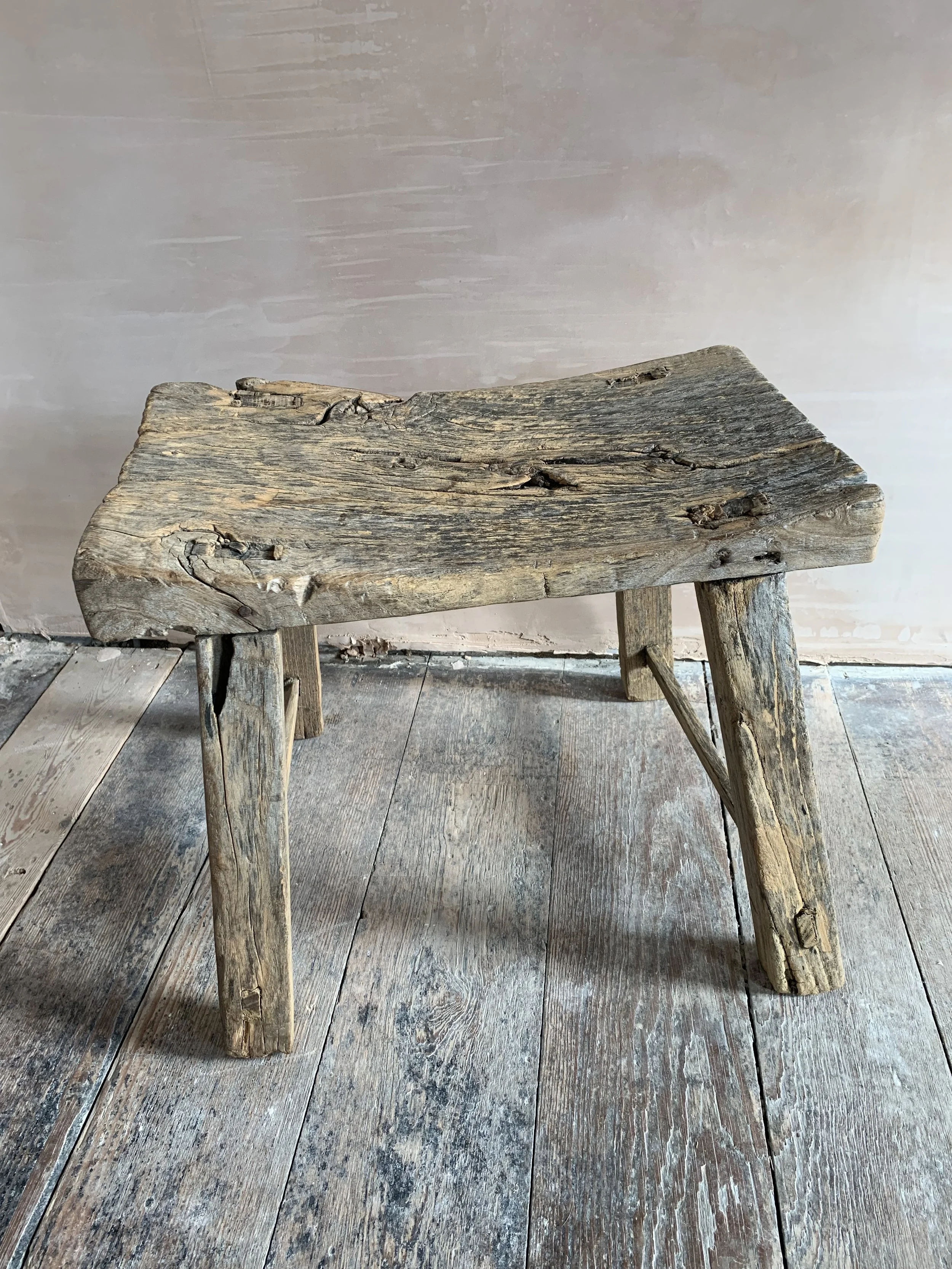 CHINESE ELM STOOL £125