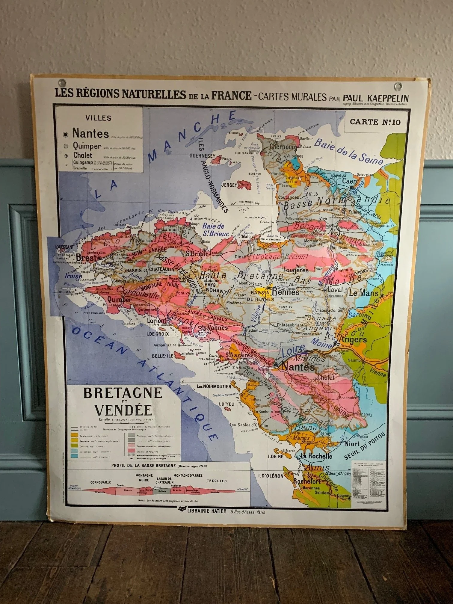 FRENCH MAP (no.10) £195
