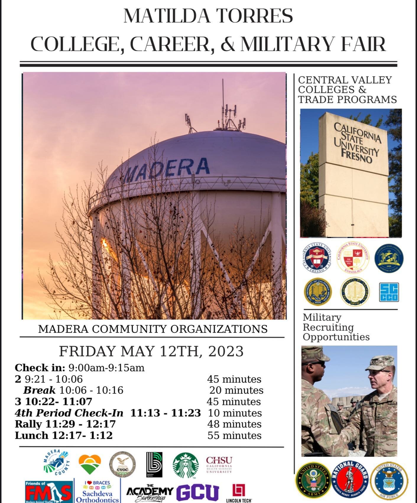 We will be at the Matilda Torres Career event this Friday! Any High School students interested in becoming a barber, this is your chance to ask any questions you may have!