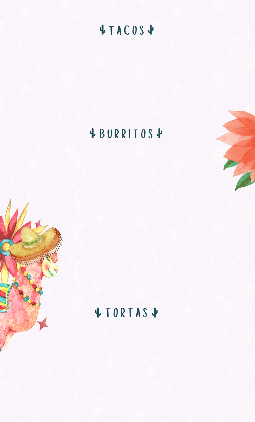 Authentic Mexican Menu — El Barrio Mexican Market