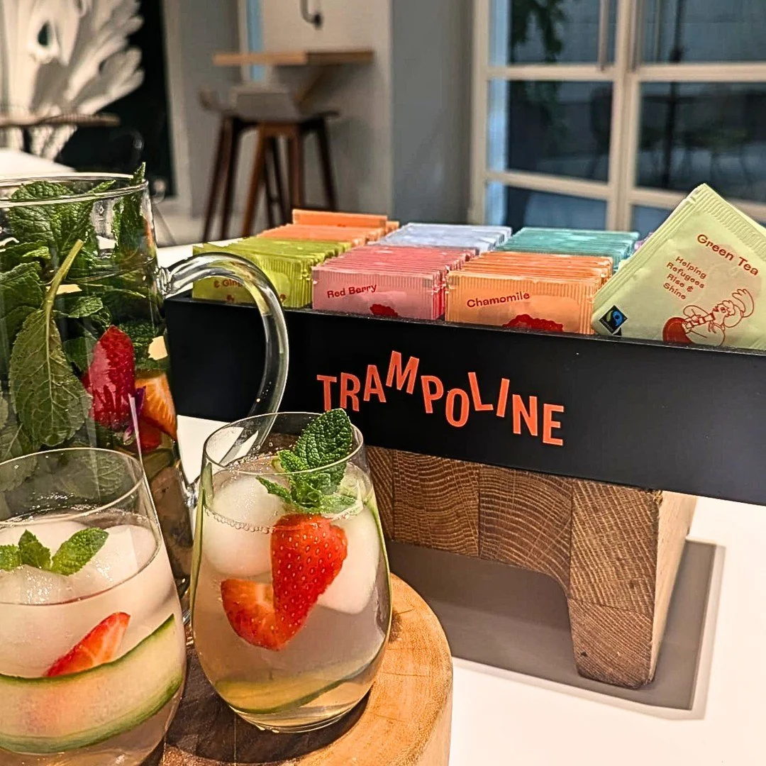 The sun is out, it's getting warmer by the day, and soon we'll all be longing for chilled, refreshing drinks to enjoy al fresco 🍹

We've created a delicious iced tea recipe to share with all of you using @nemiteas TRAMPOLINE green tea 🍵 NEMI is a s