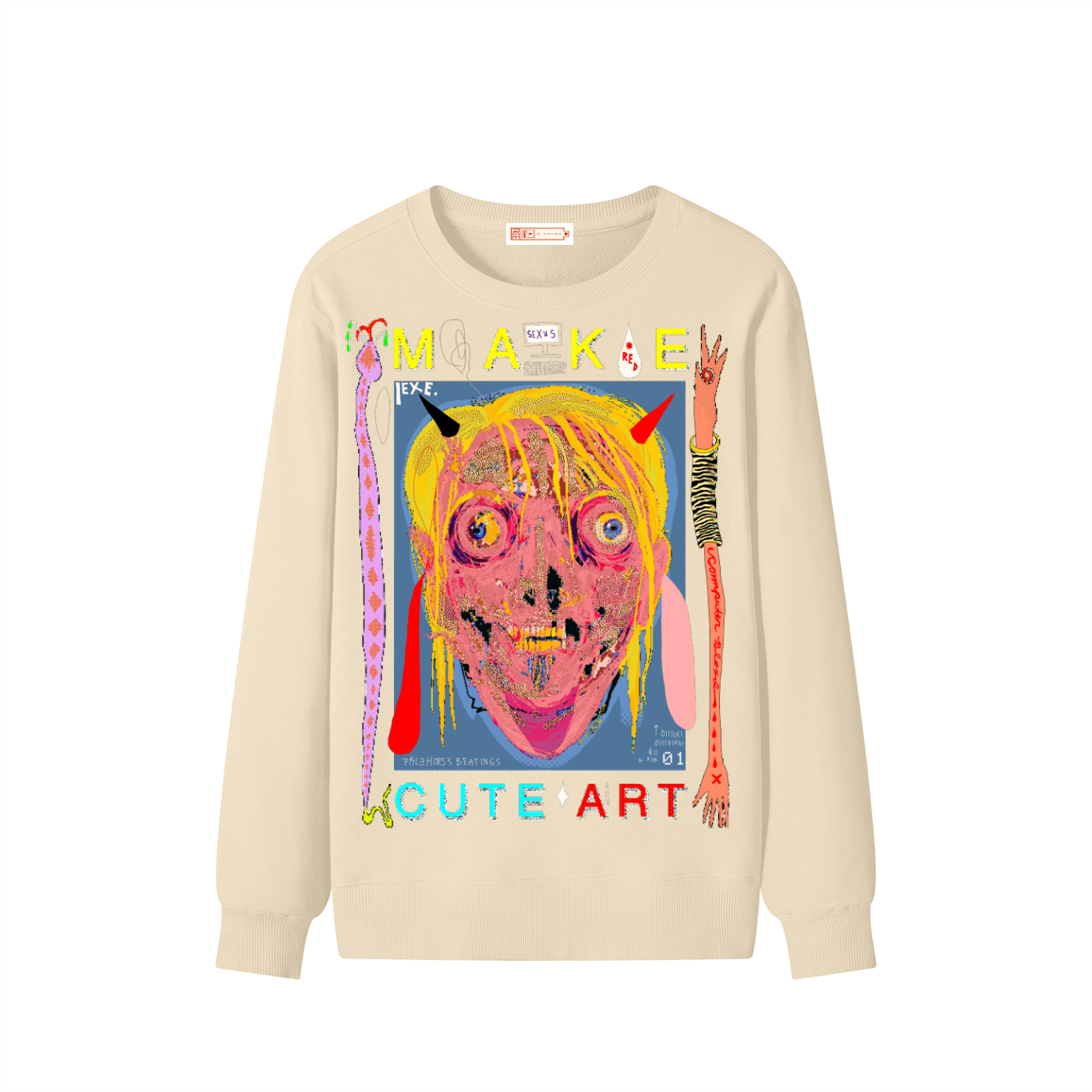 MAKE CUTE ART SWEATBREADS (Apricot Cotton)